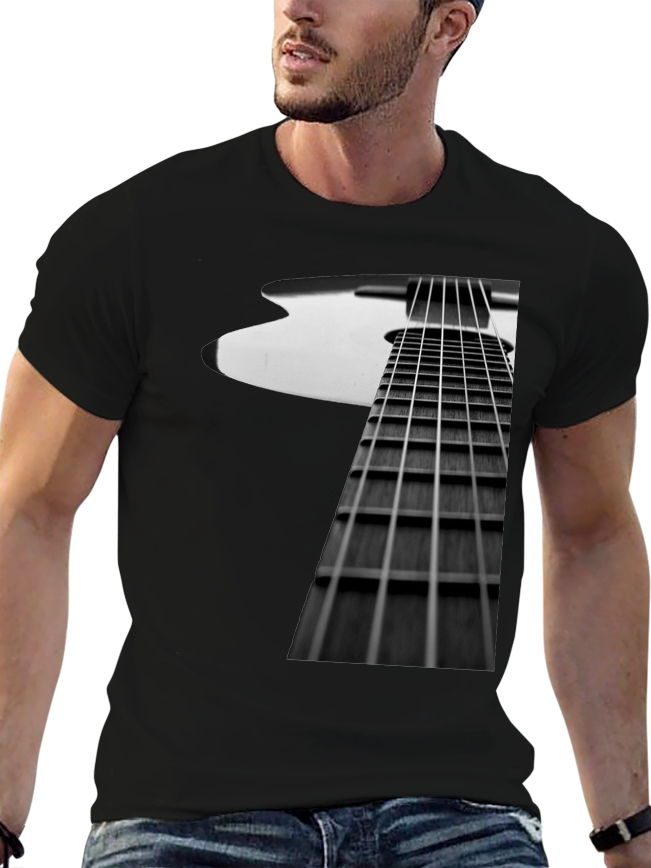 Guitar Fretboard Graphic Tee