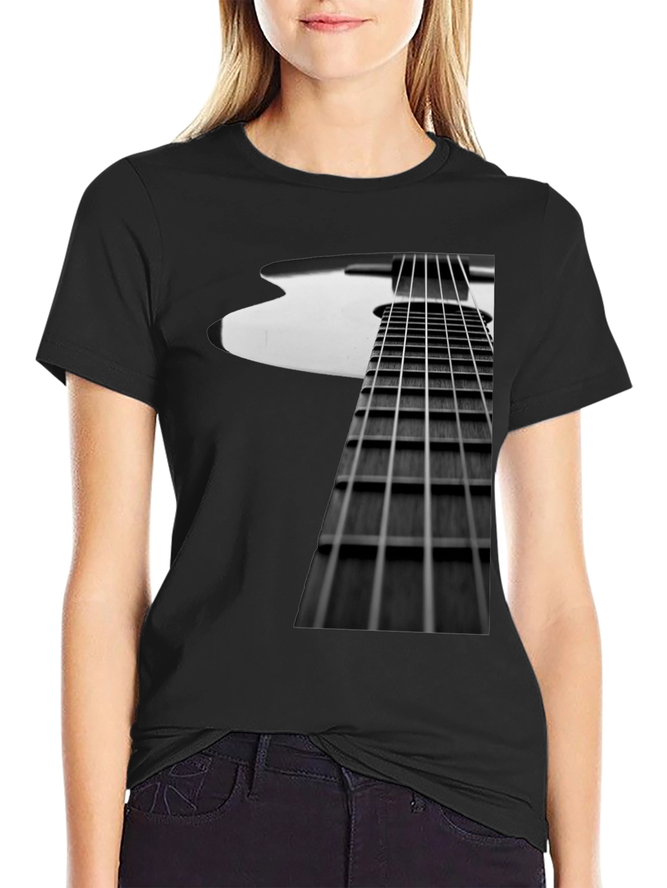 Guitar Fretboard Graphic Tee