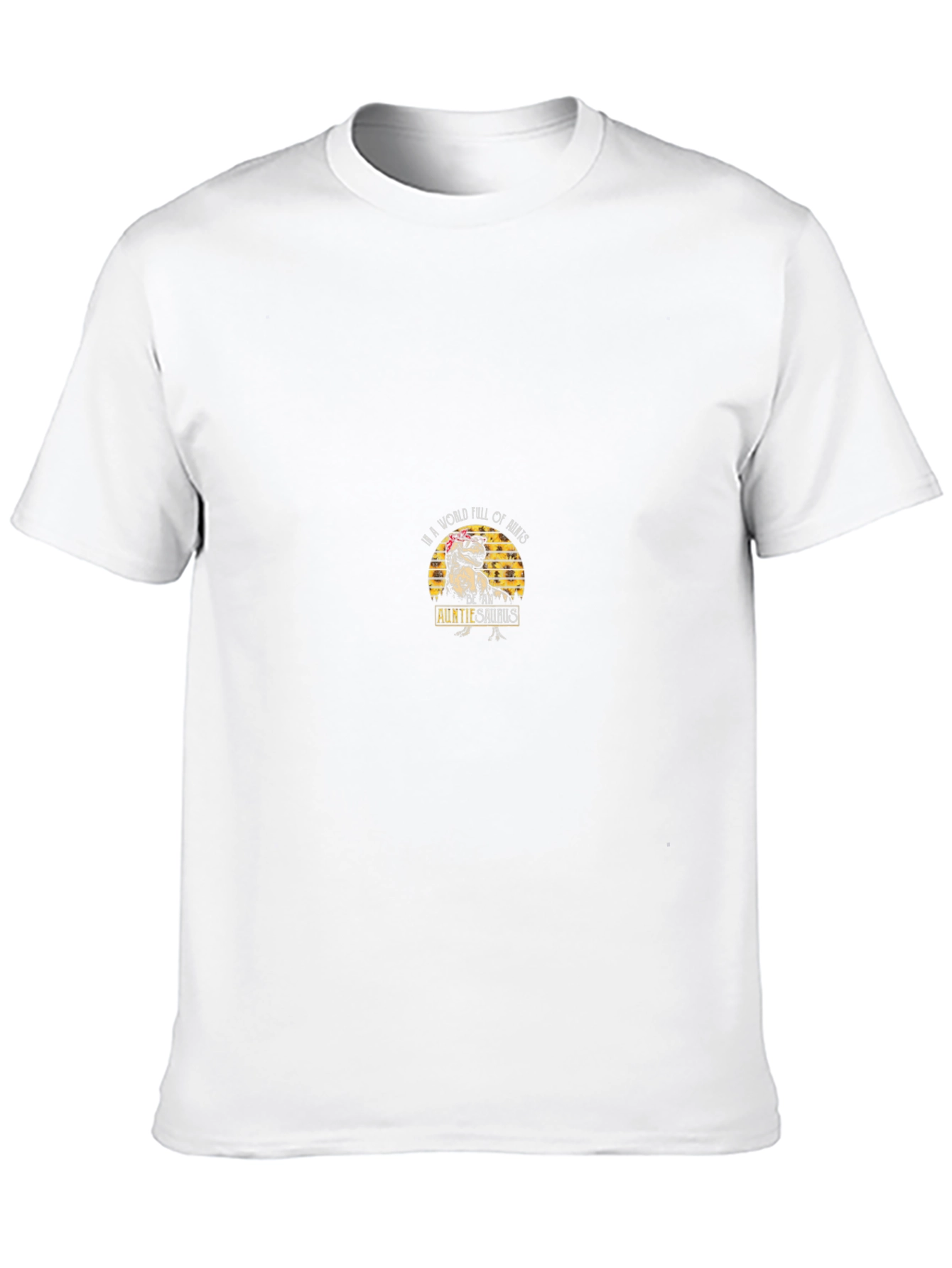 Auntiesaurus T-Shirt - Dinosaur Aunt Graphic Tee