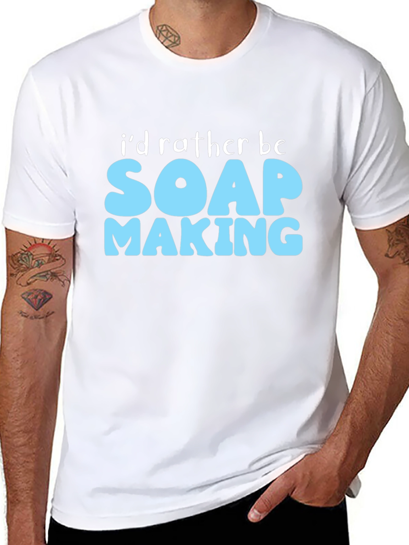 Soap Making T-Shirt - Hobbyist Apparel