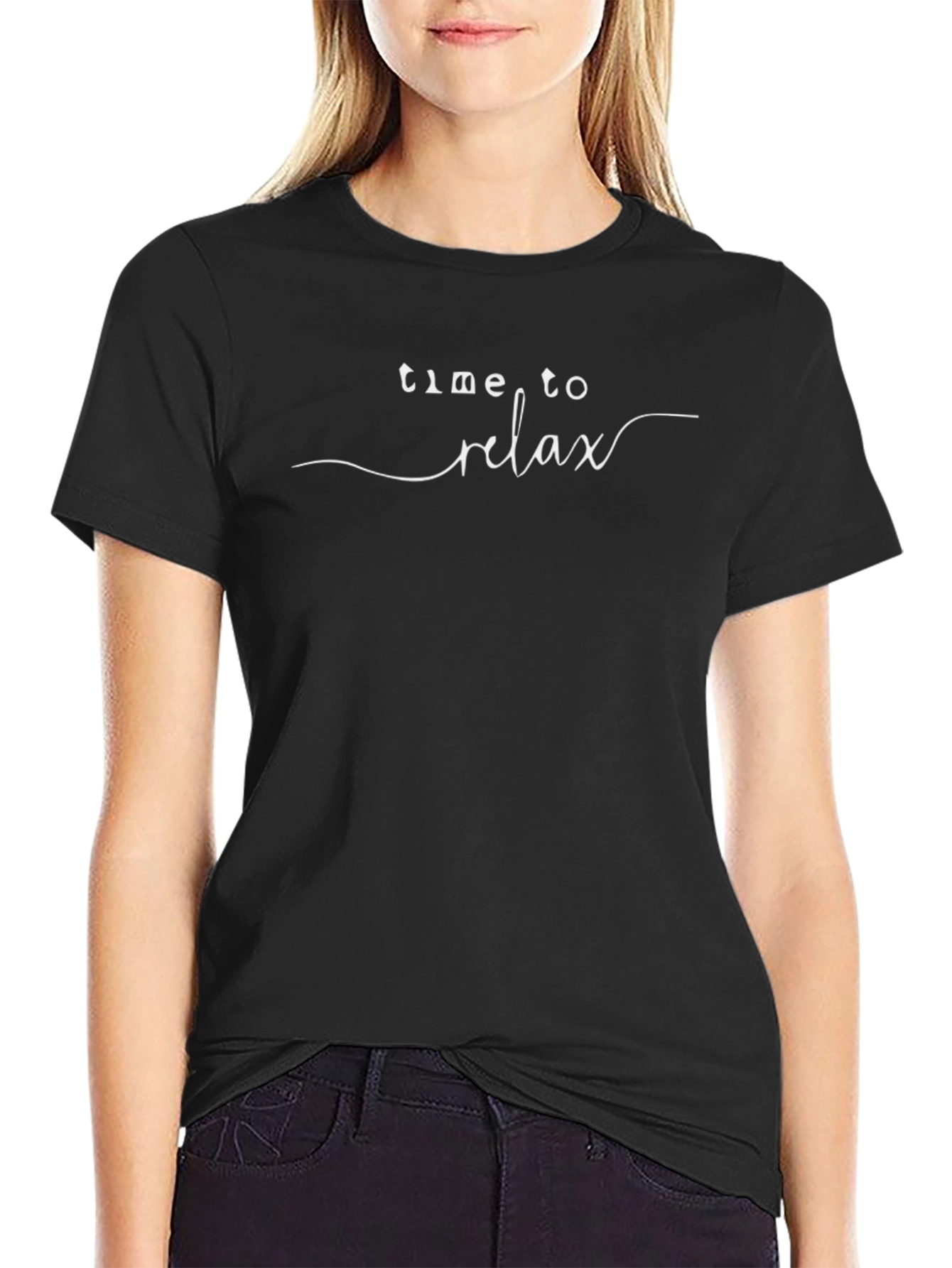 Time to Relax Graphic Tee - Stylish Comfort