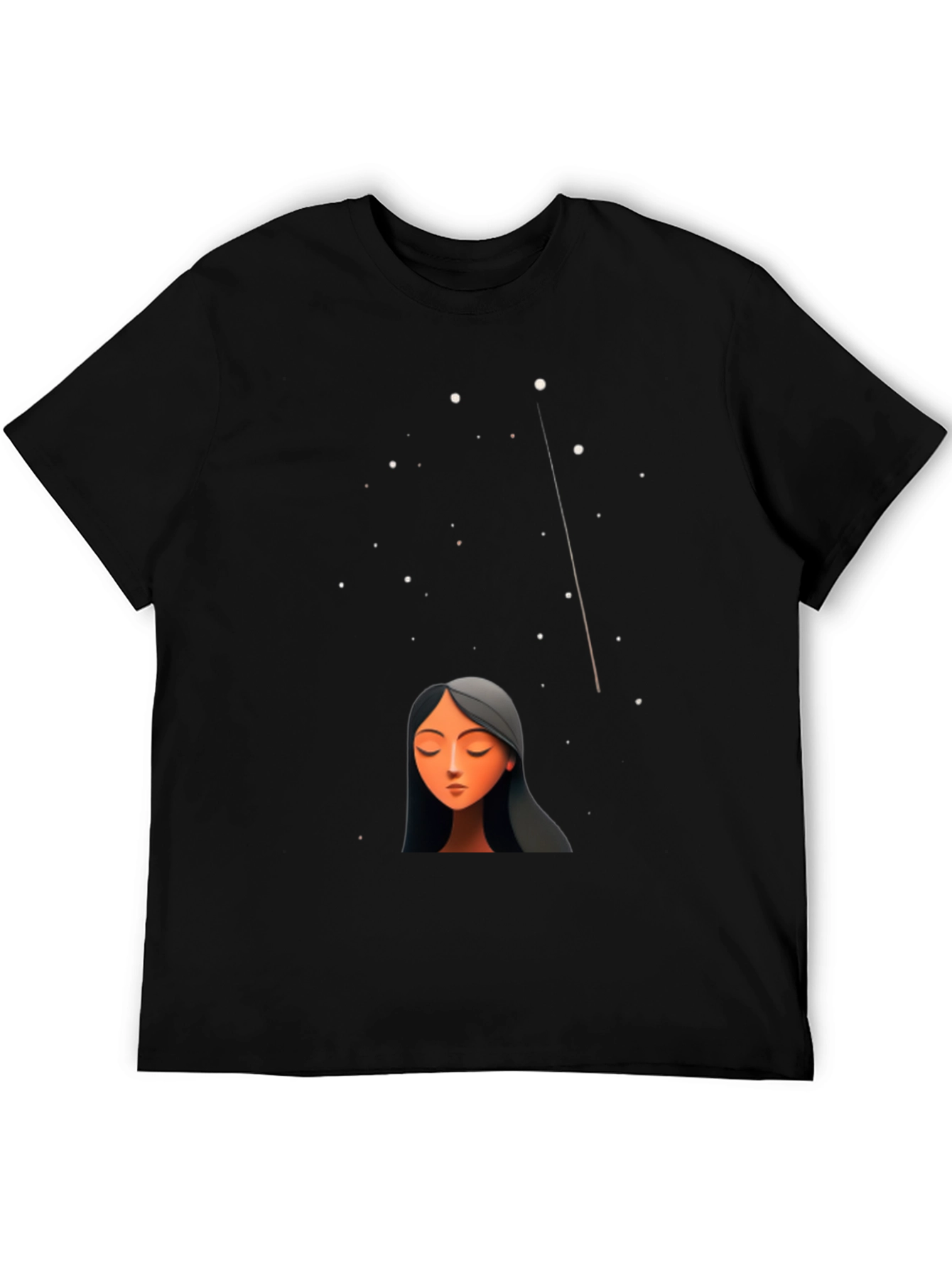 Celestial Dreamer T-Shirt - Black