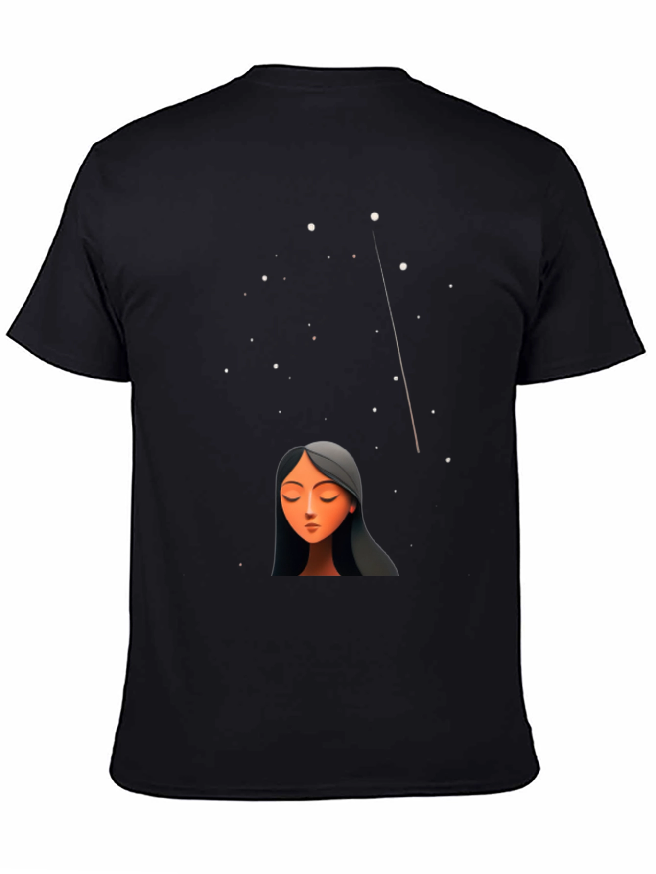 Celestial Dreamer T-Shirt - Black