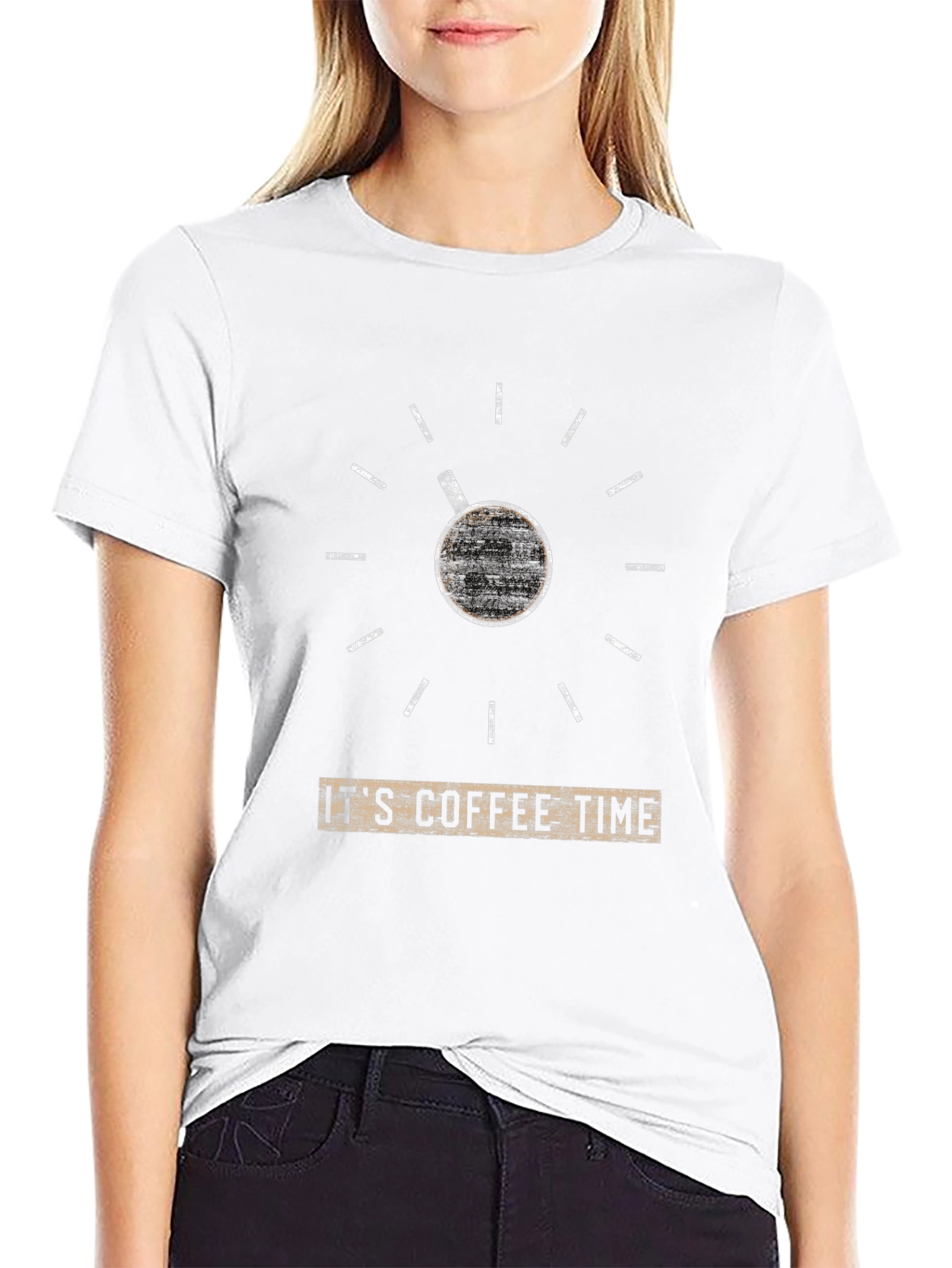 Coffee Time Graphic Tee - Stylish Coffee Lovers T-Shirt