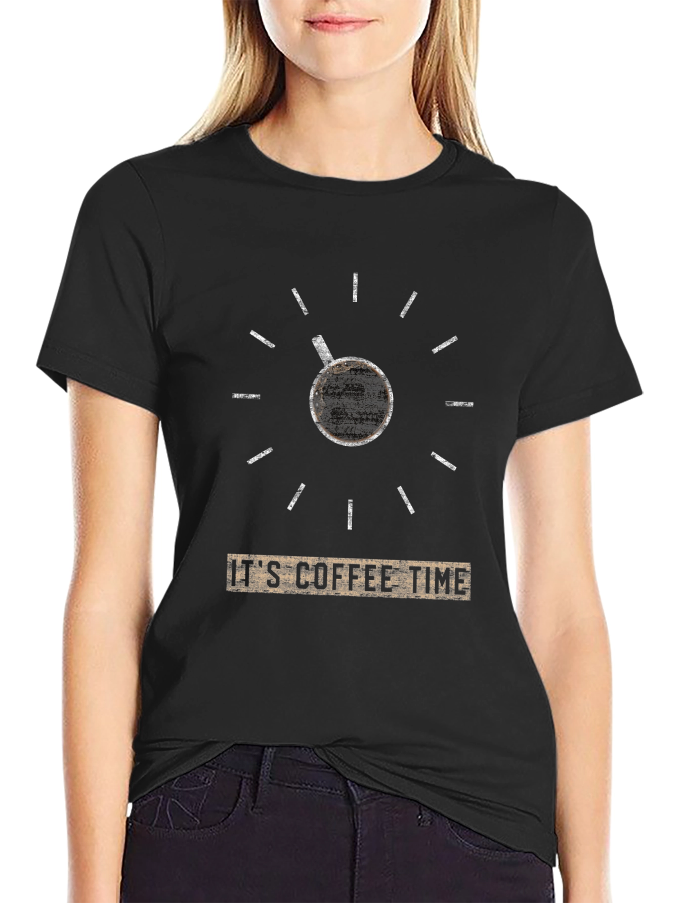Coffee Time Graphic Tee - Stylish Coffee Lovers T-Shirt