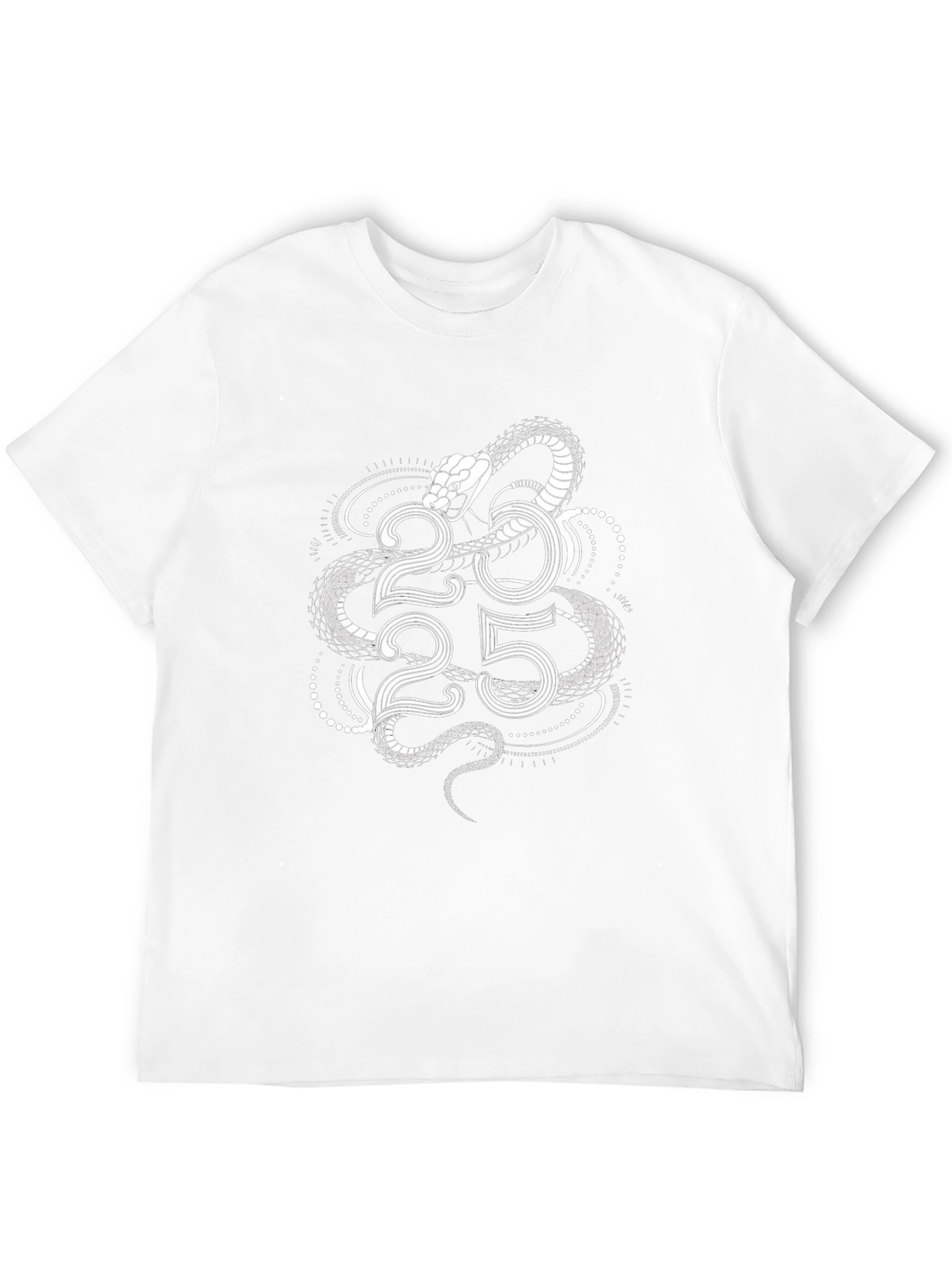 2025 Snake Graphic Tee - Stylish Unisex T-Shirt