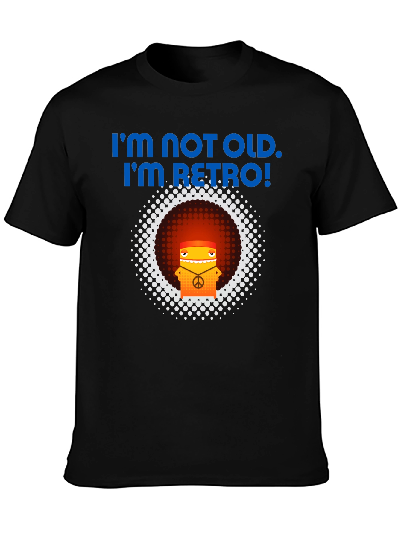 Retro Cartoon Graphic T-Shirt - Im Not Old!