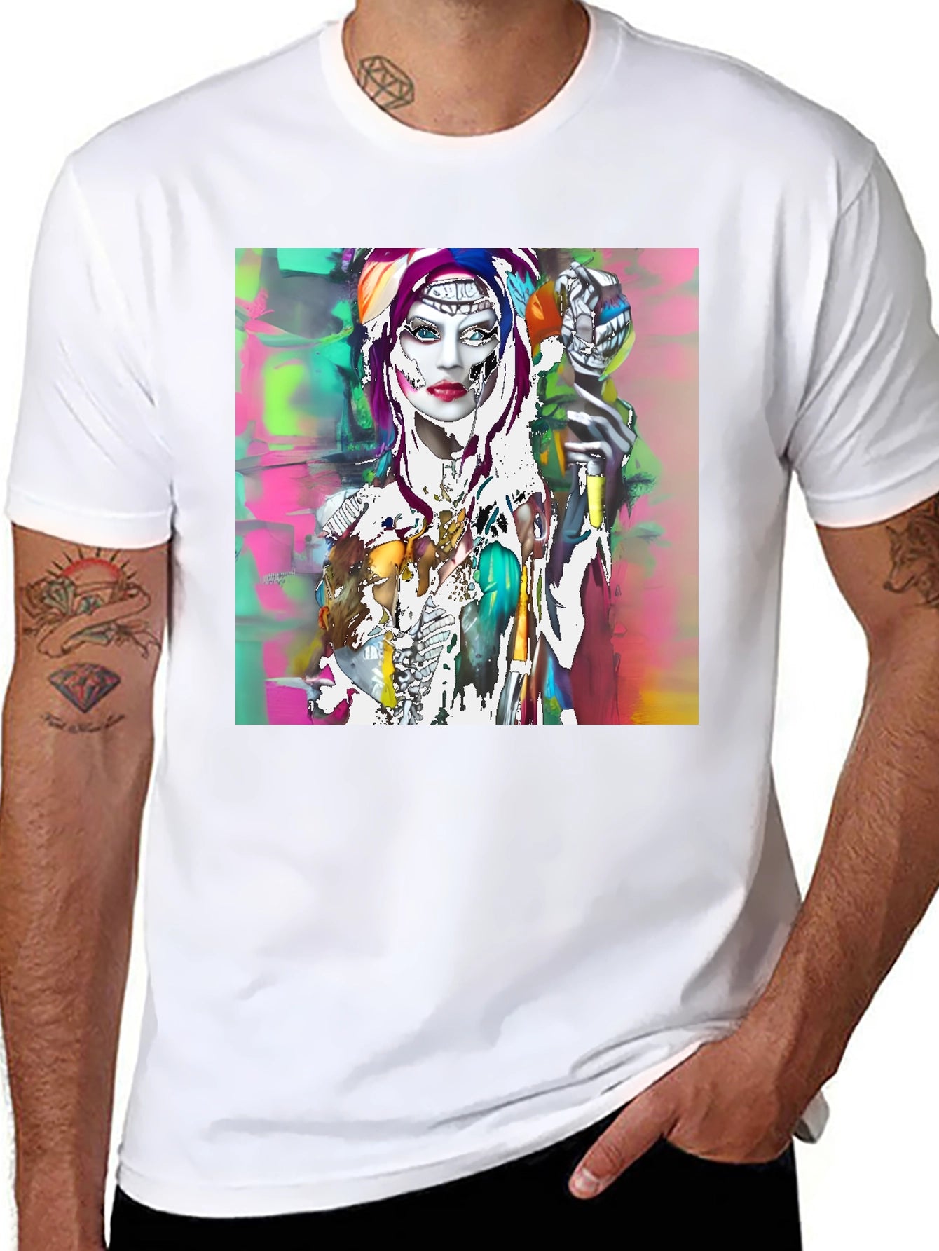 Abstract Art T-Shirt: Unique Design