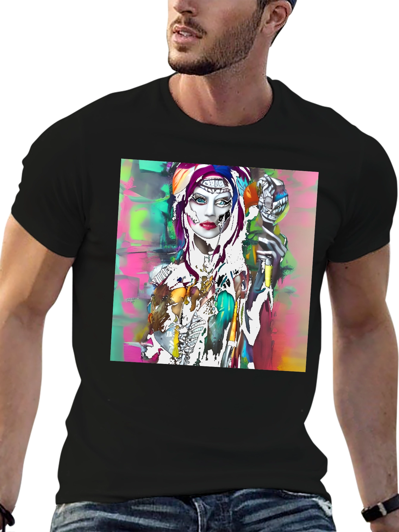 Abstract Art T-Shirt: Unique Design