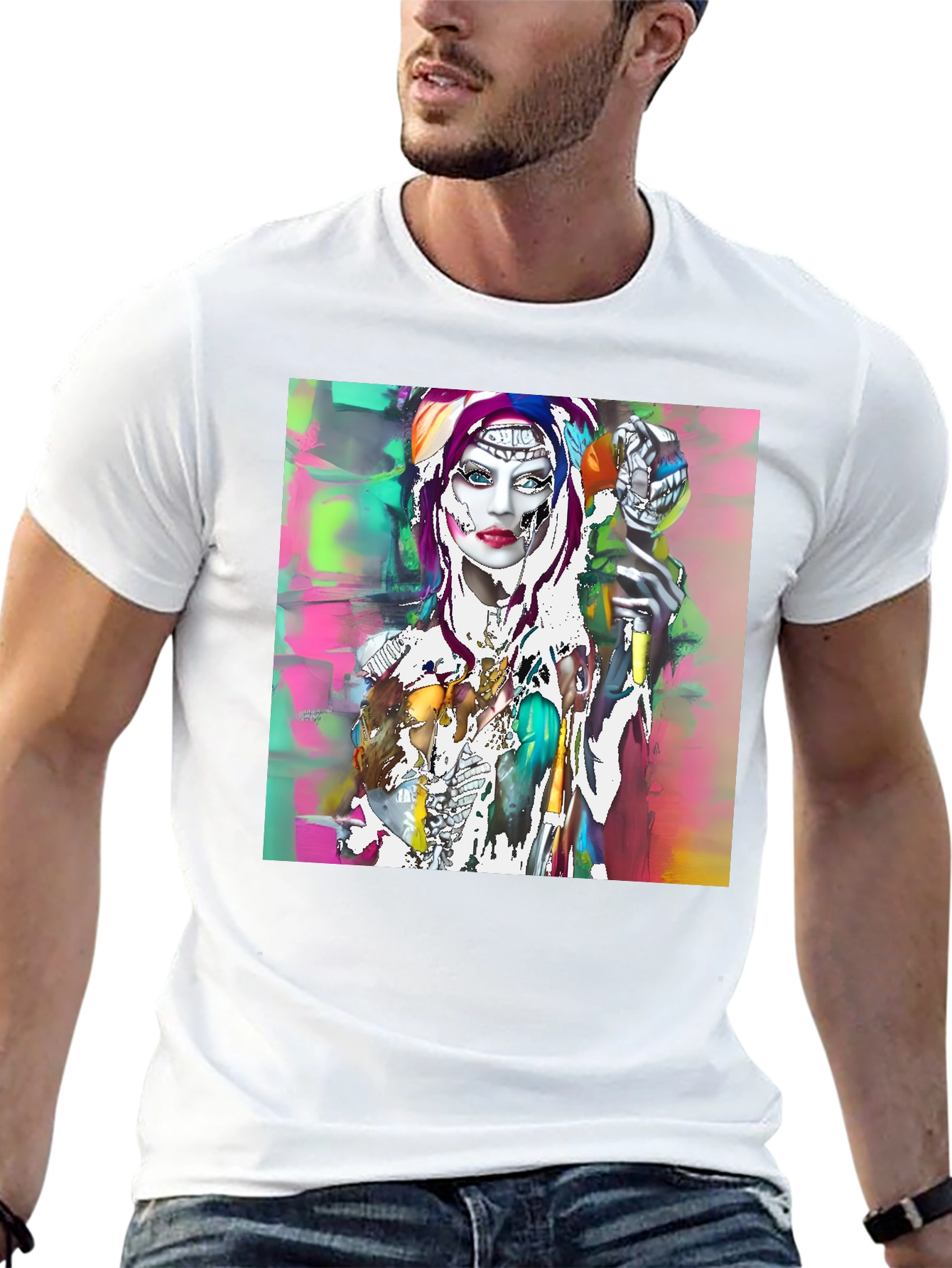 Abstract Art T-Shirt: Unique Design