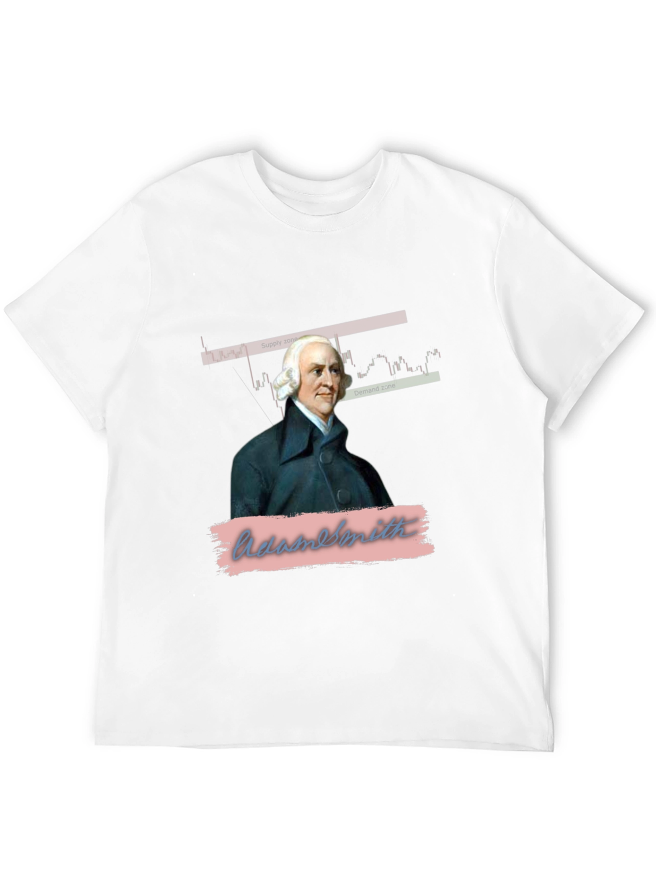 Adam Smith Economics Graphic T-Shirt