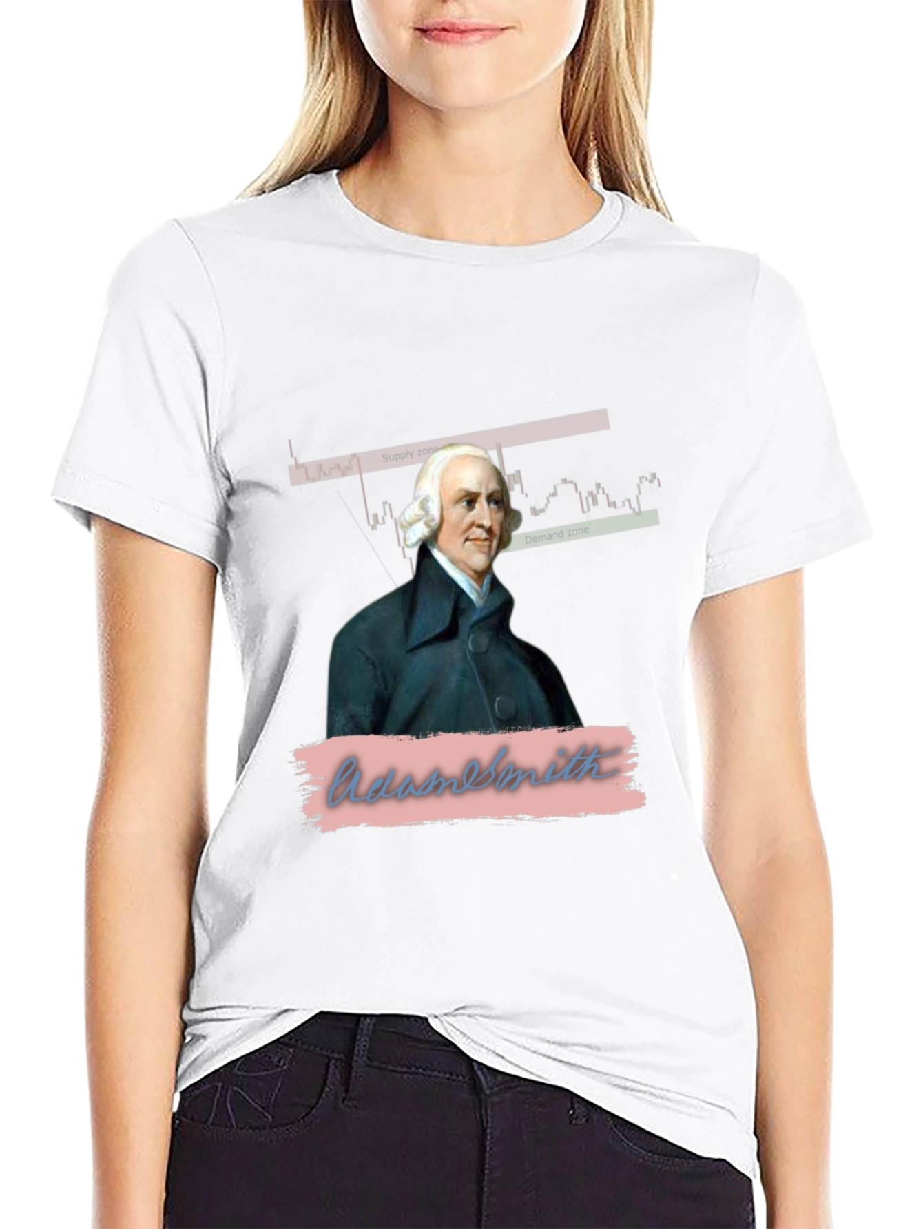 Adam Smith Economics Graphic T-Shirt