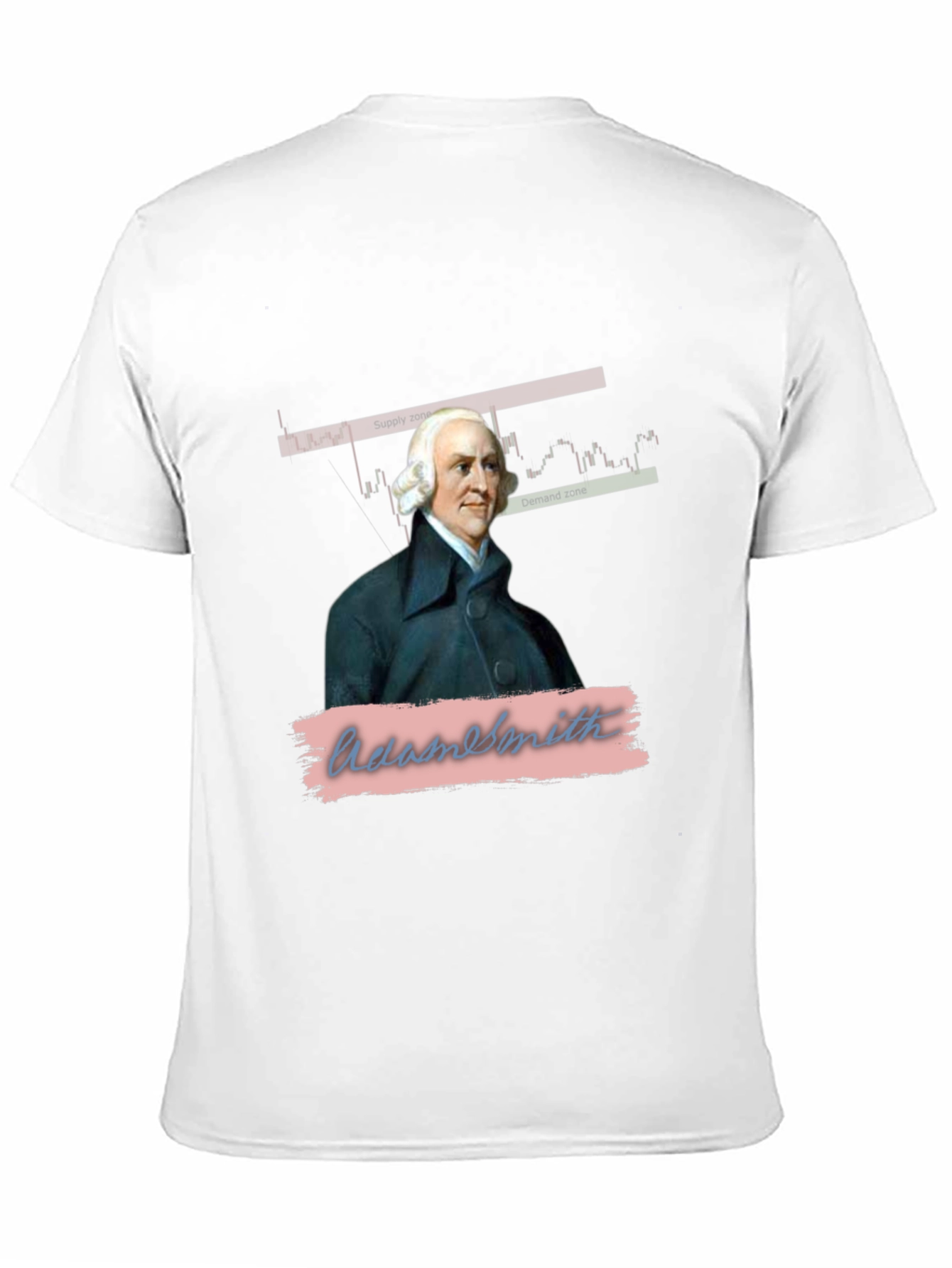 Adam Smith Economics Graphic T-Shirt