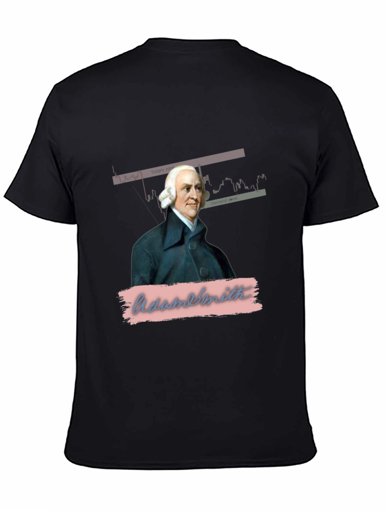 Adam Smith Economics Graphic T-Shirt