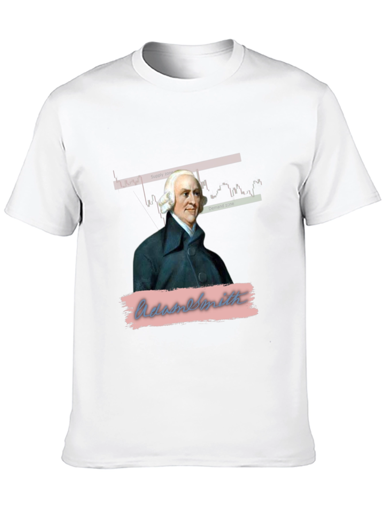 Adam Smith Economics Graphic T-Shirt