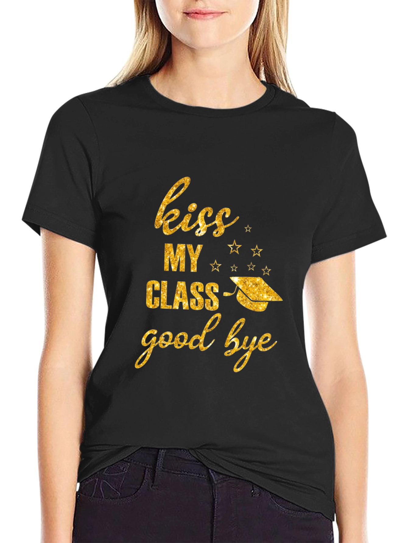 Kiss My Class Goodbye Graduation Tee
