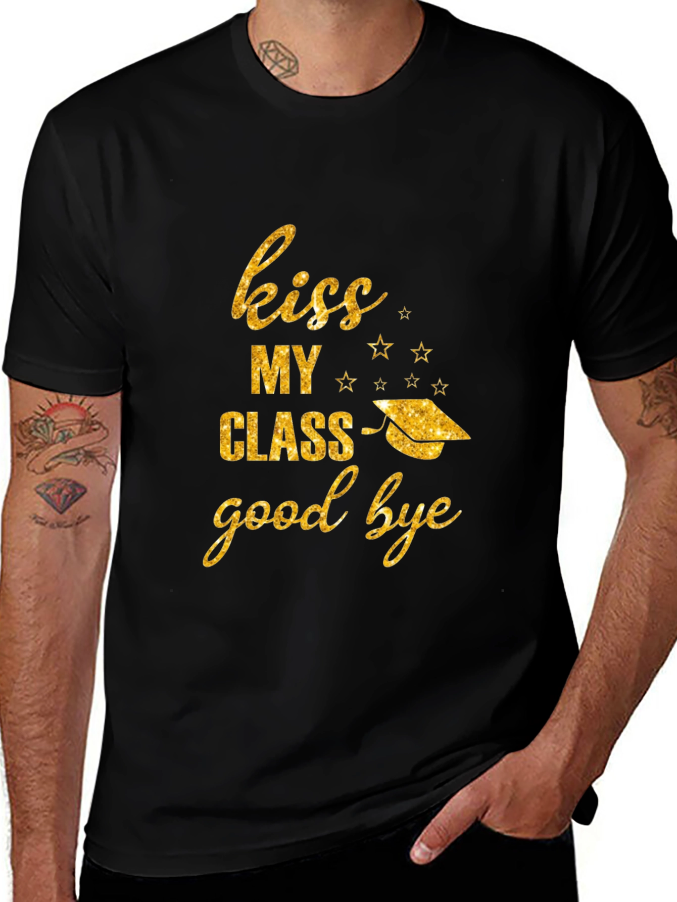 Kiss My Class Goodbye Graduation Tee
