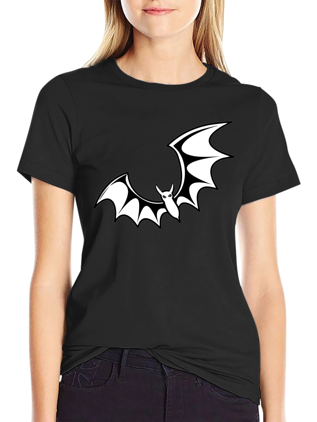 Bat Graphic T-Shirt - Spooky Season Ready
