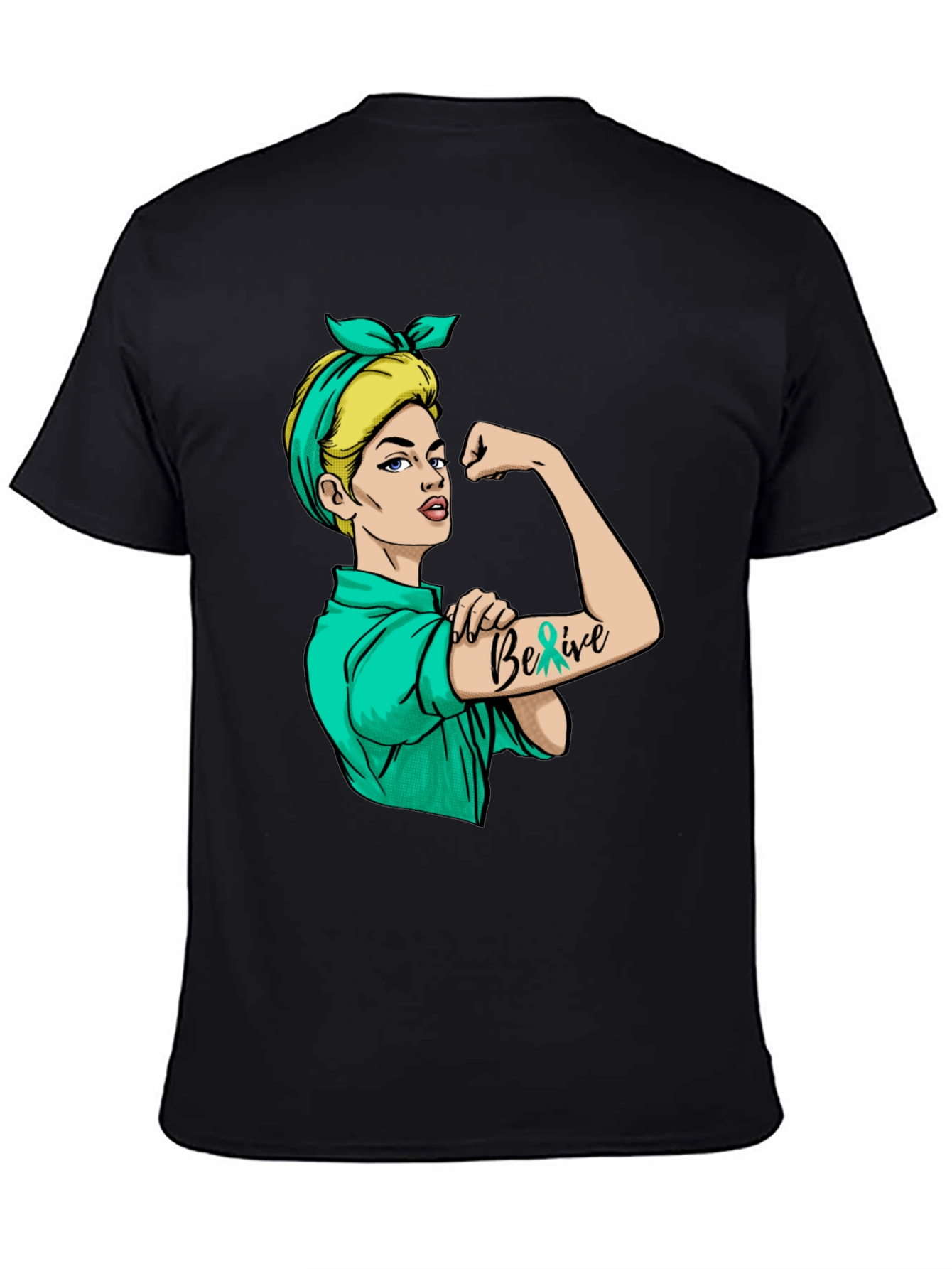 Rosie the Riveter Believe Graphic T-Shirt