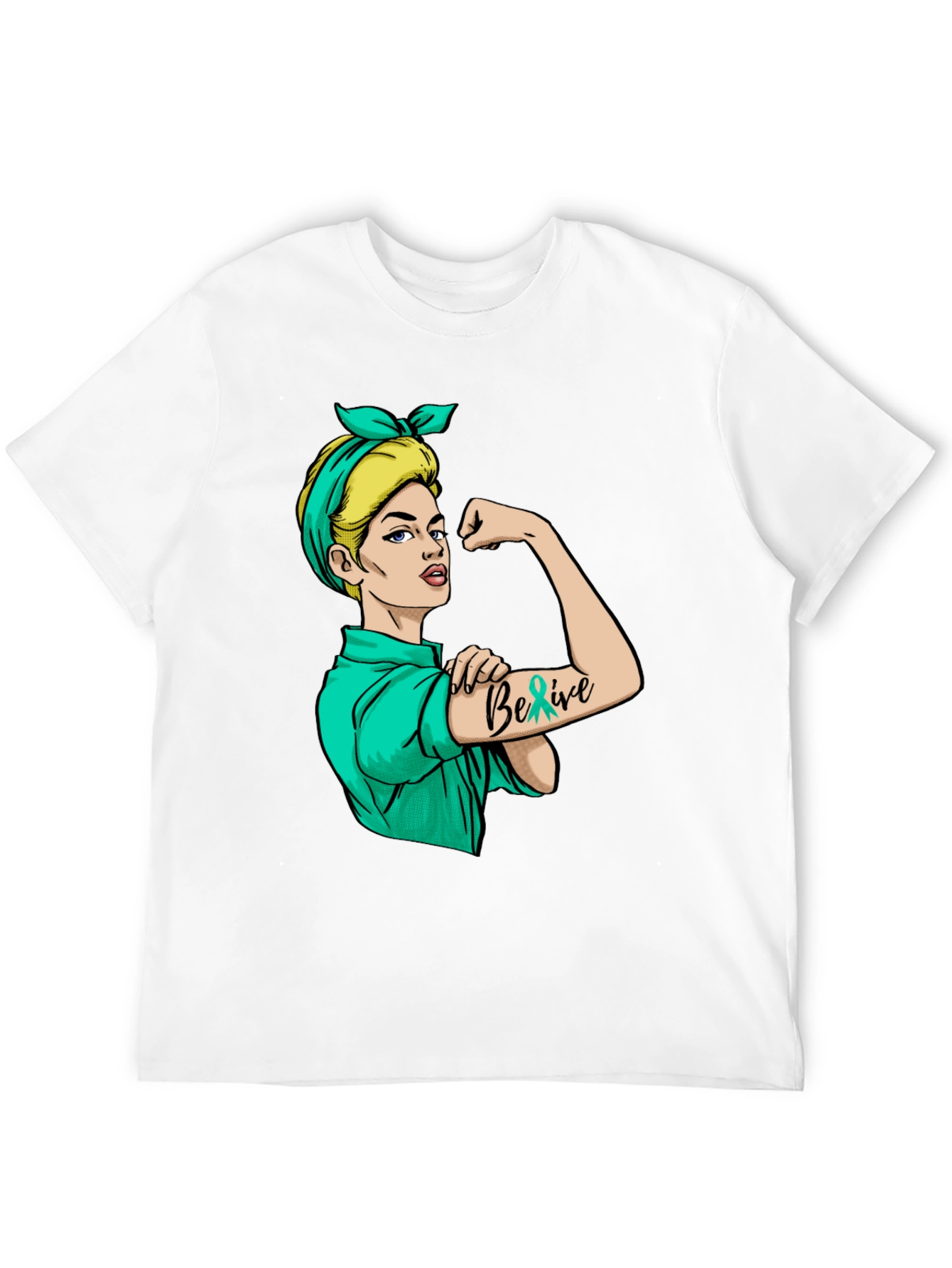Rosie the Riveter Believe Graphic T-Shirt
