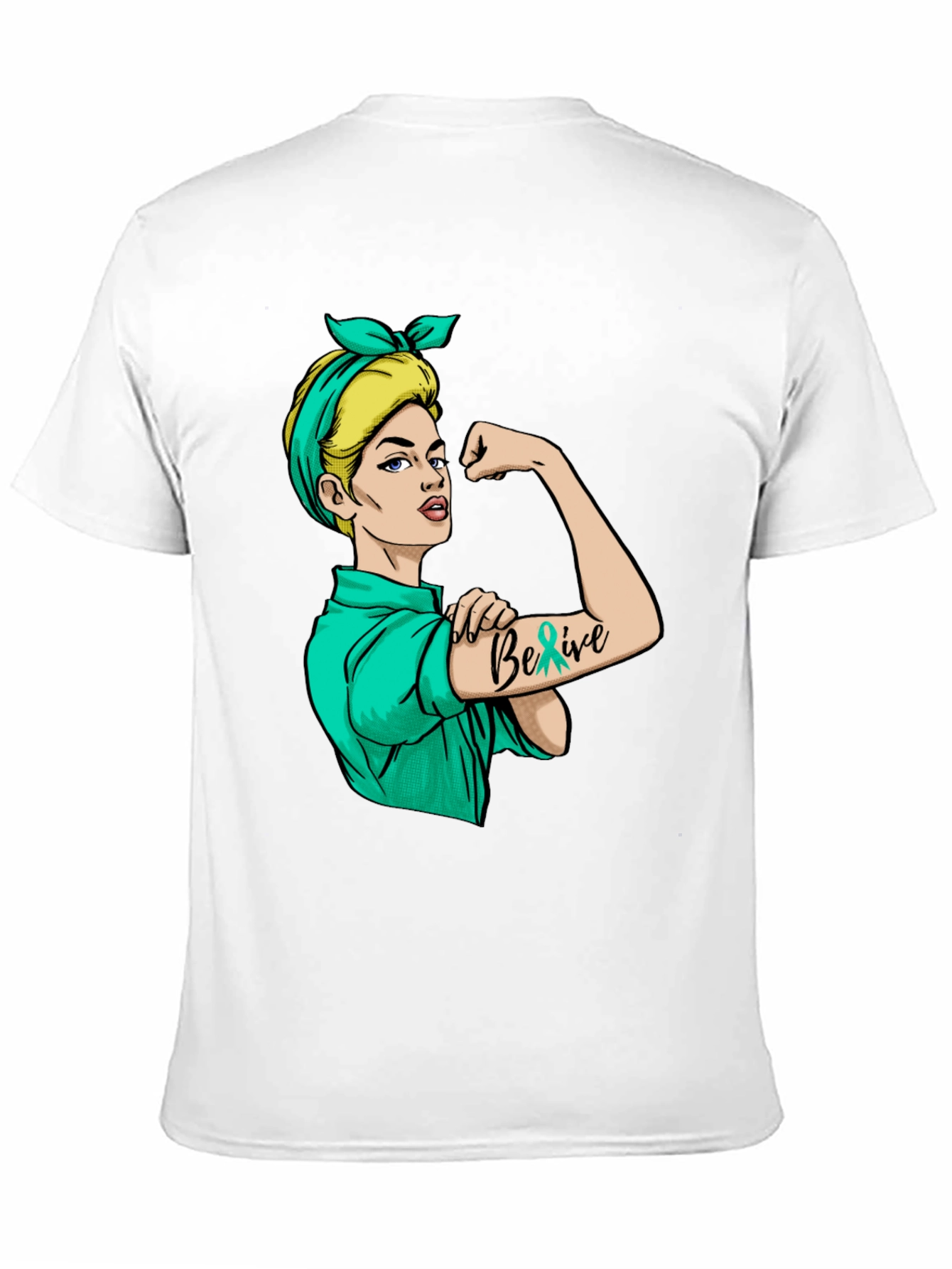 Rosie the Riveter Believe Graphic T-Shirt