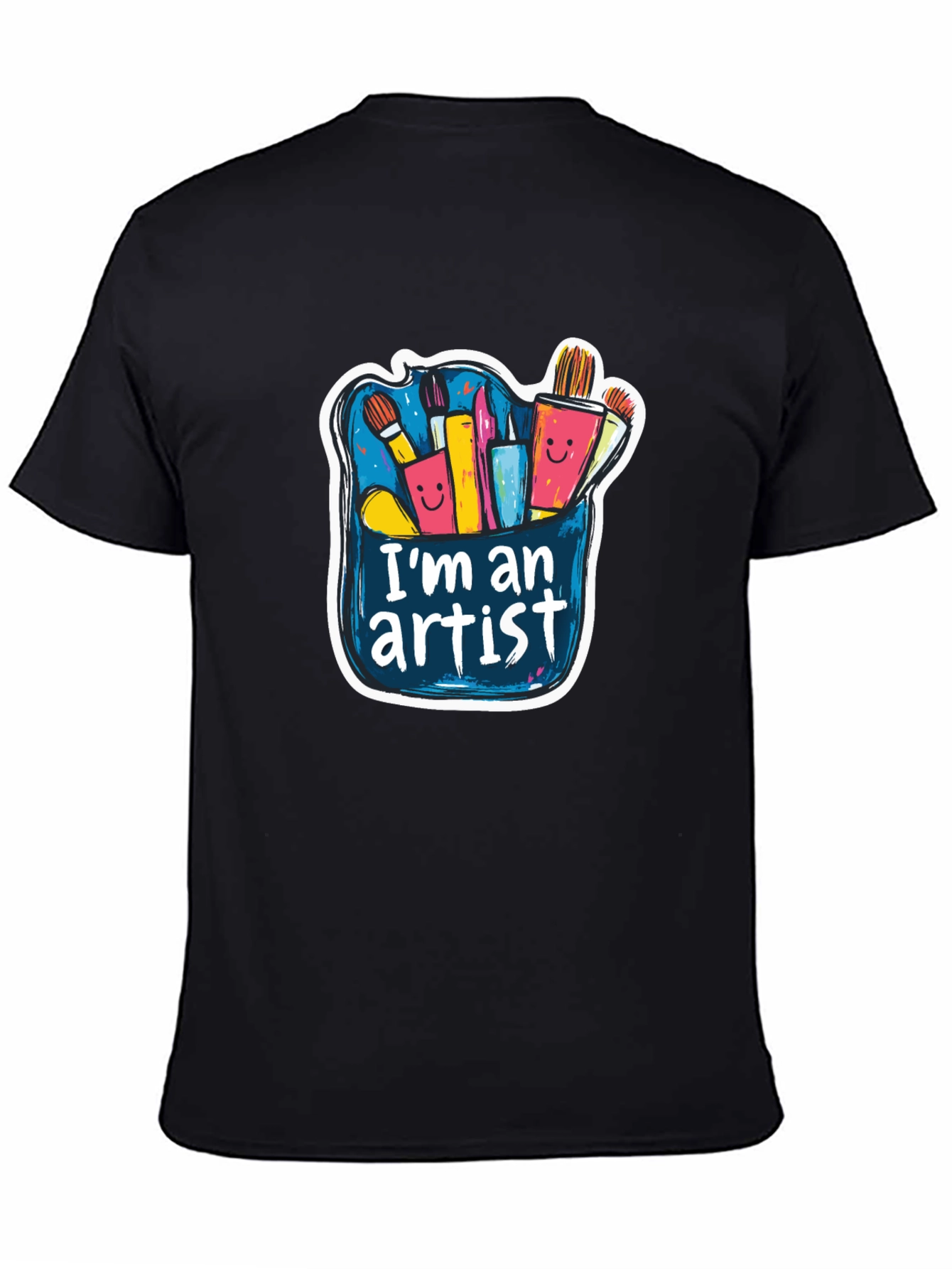 Im An Artist Black T-Shirt