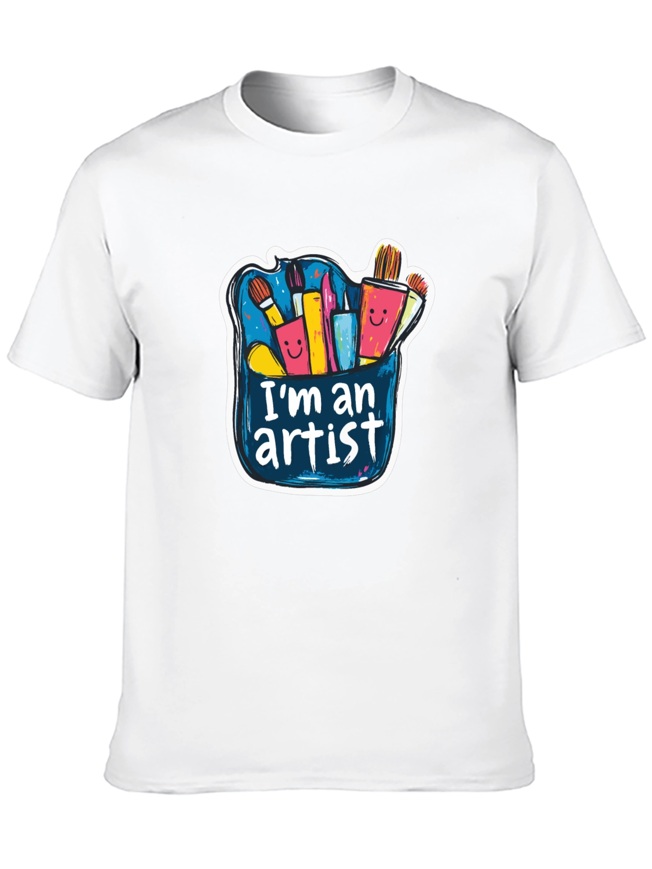 Im An Artist Black T-Shirt