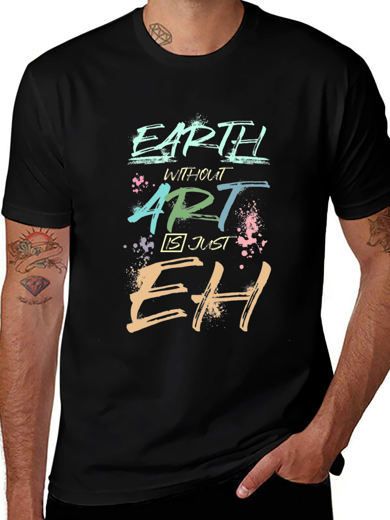 Earth Without Art - Crew Neck Tee