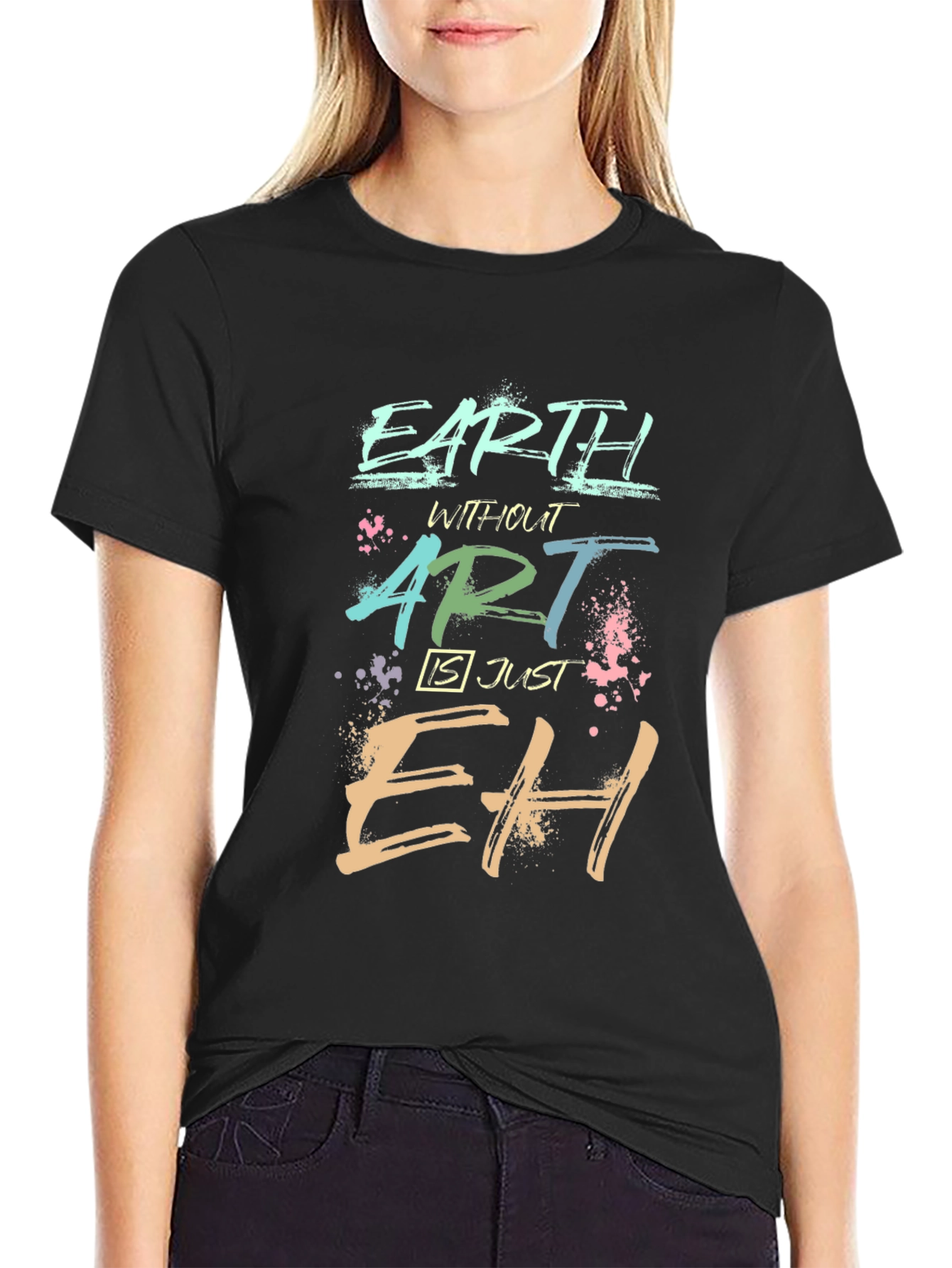 Earth Without Art - Crew Neck Tee