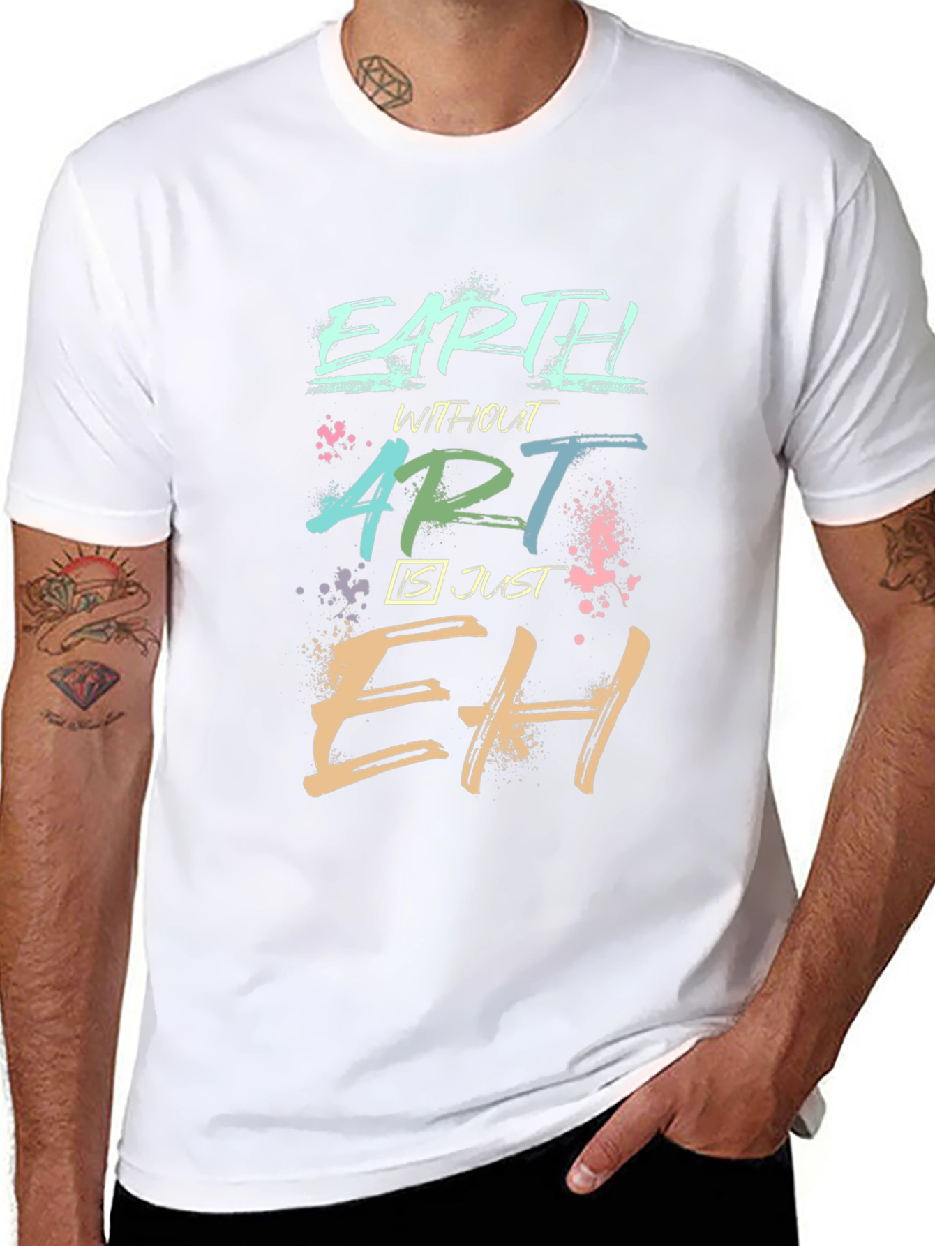 Earth Without Art - Crew Neck Tee