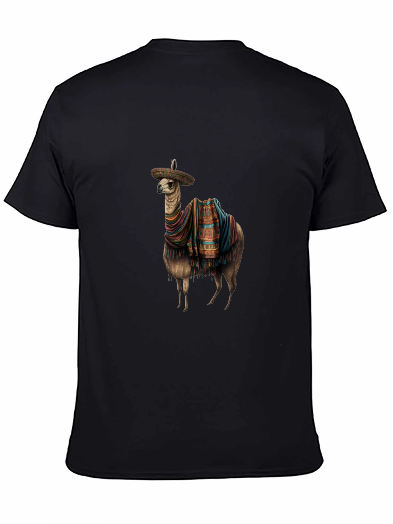 Llama Sombrero Graphic Tee