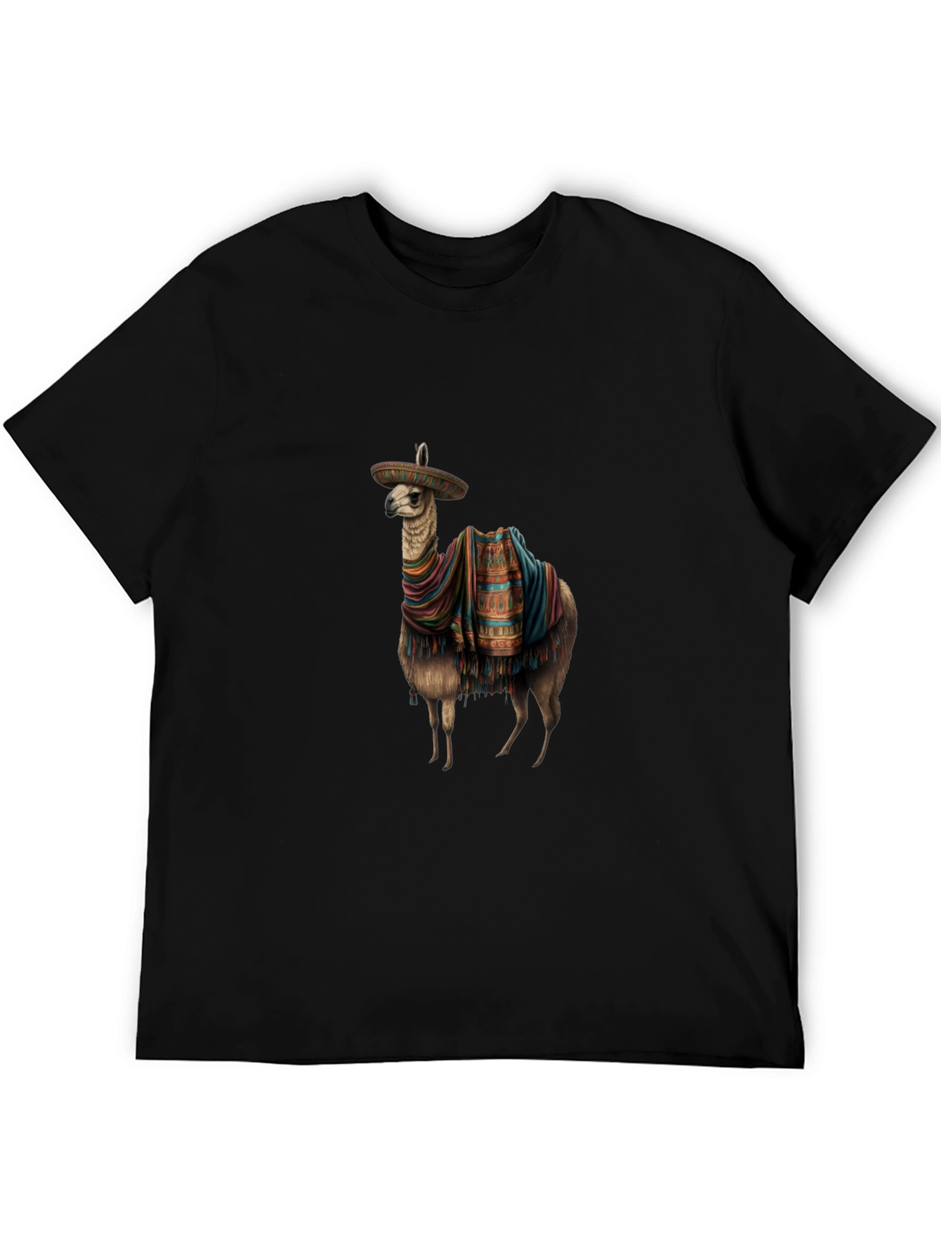 Llama Sombrero Graphic Tee