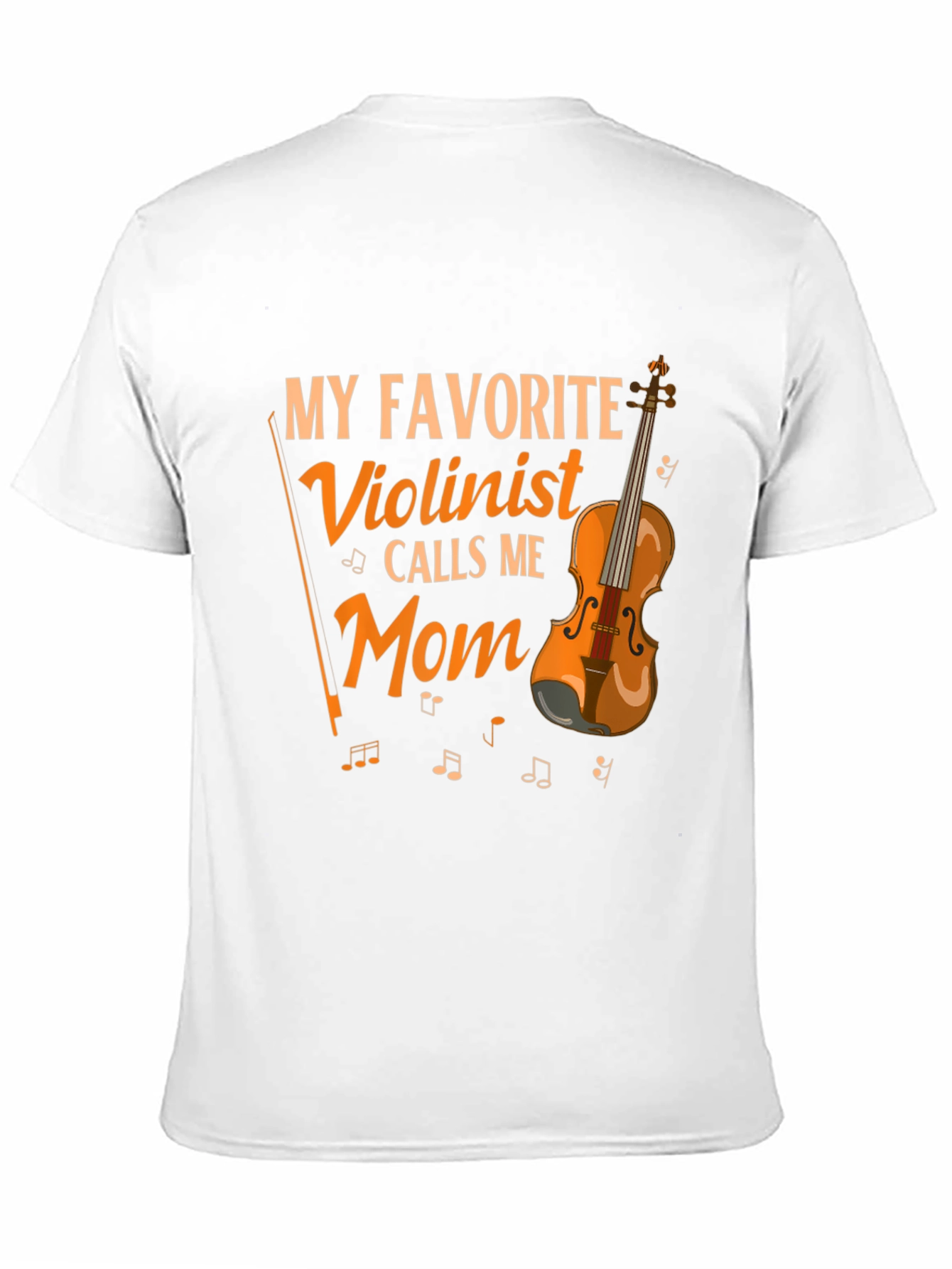 Violinist Mom T-Shirt - Musical Gift