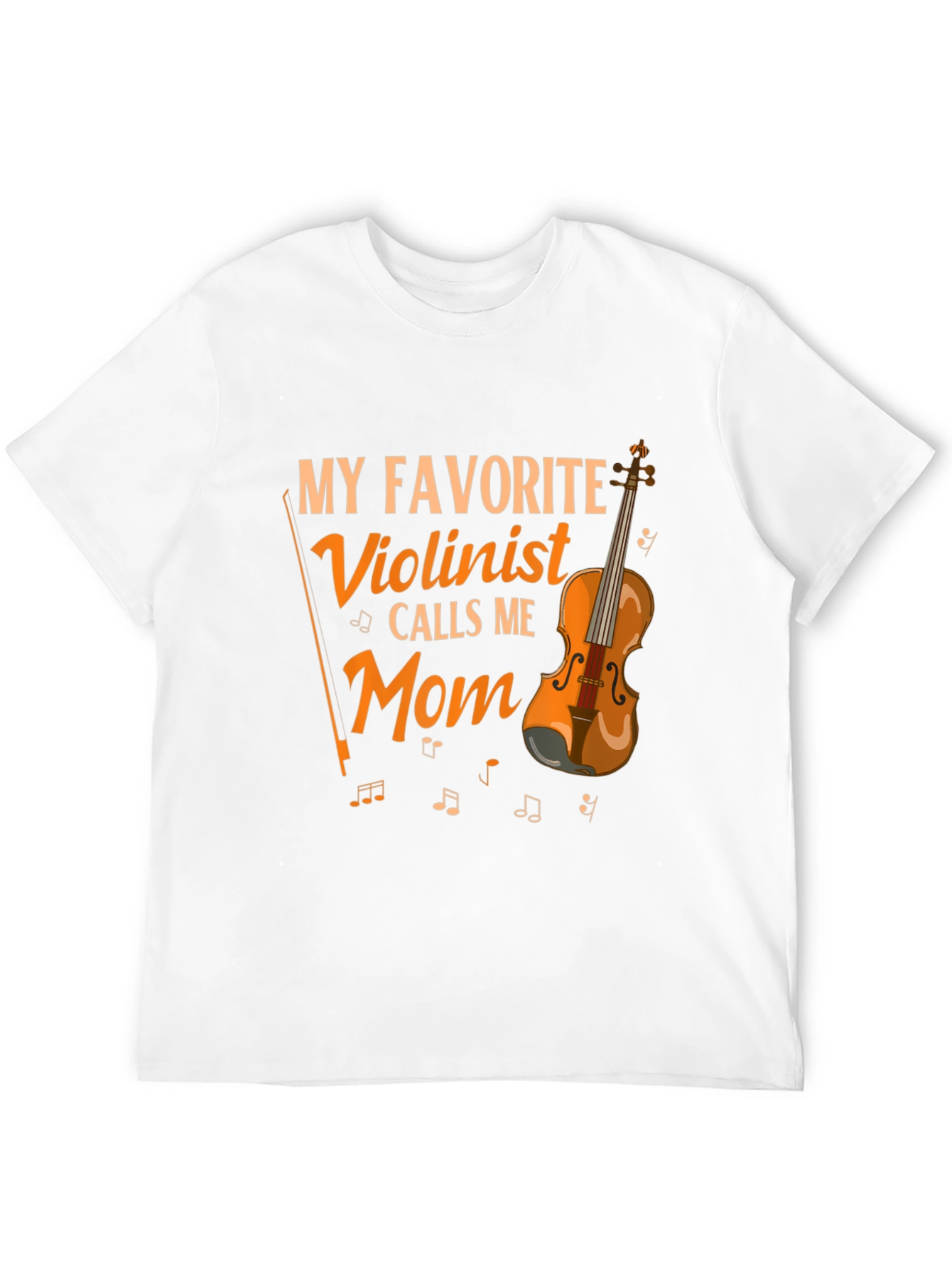 Violinist Mom T-Shirt - Musical Gift
