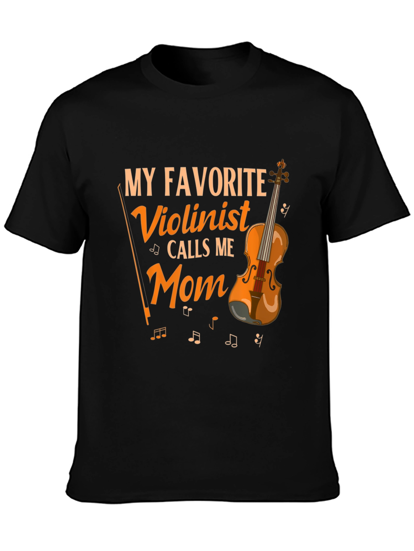 Violinist Mom T-Shirt - Musical Gift