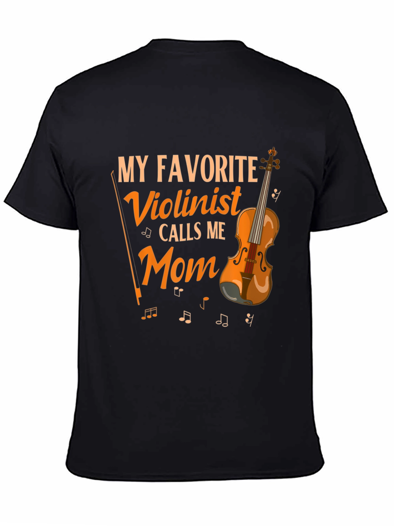 Violinist Mom T-Shirt - Musical Gift