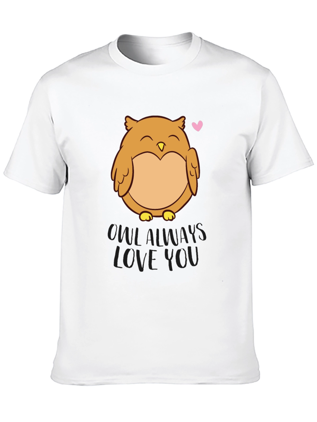 Owl Always Love You Black T-Shirt
