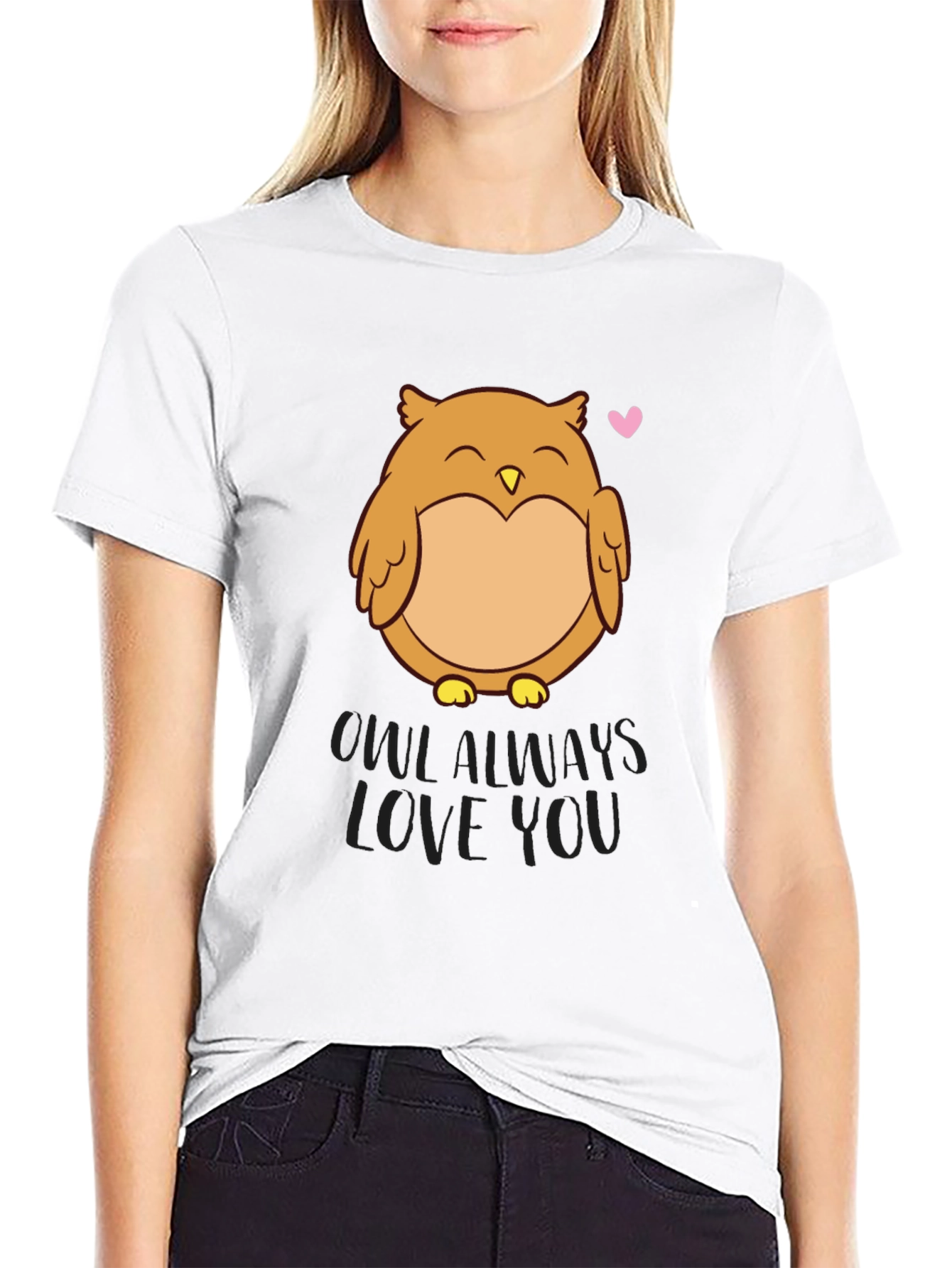 Owl Always Love You Black T-Shirt