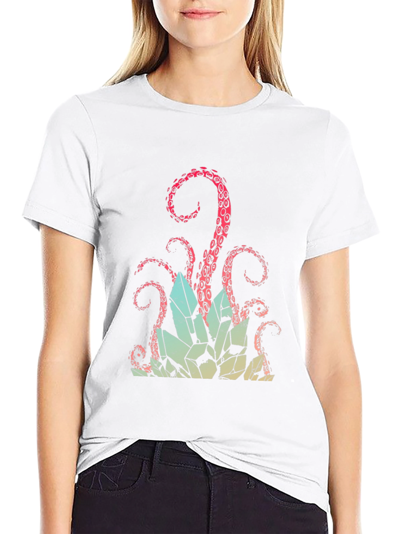 Crystals & Tentacles Graphic Tee