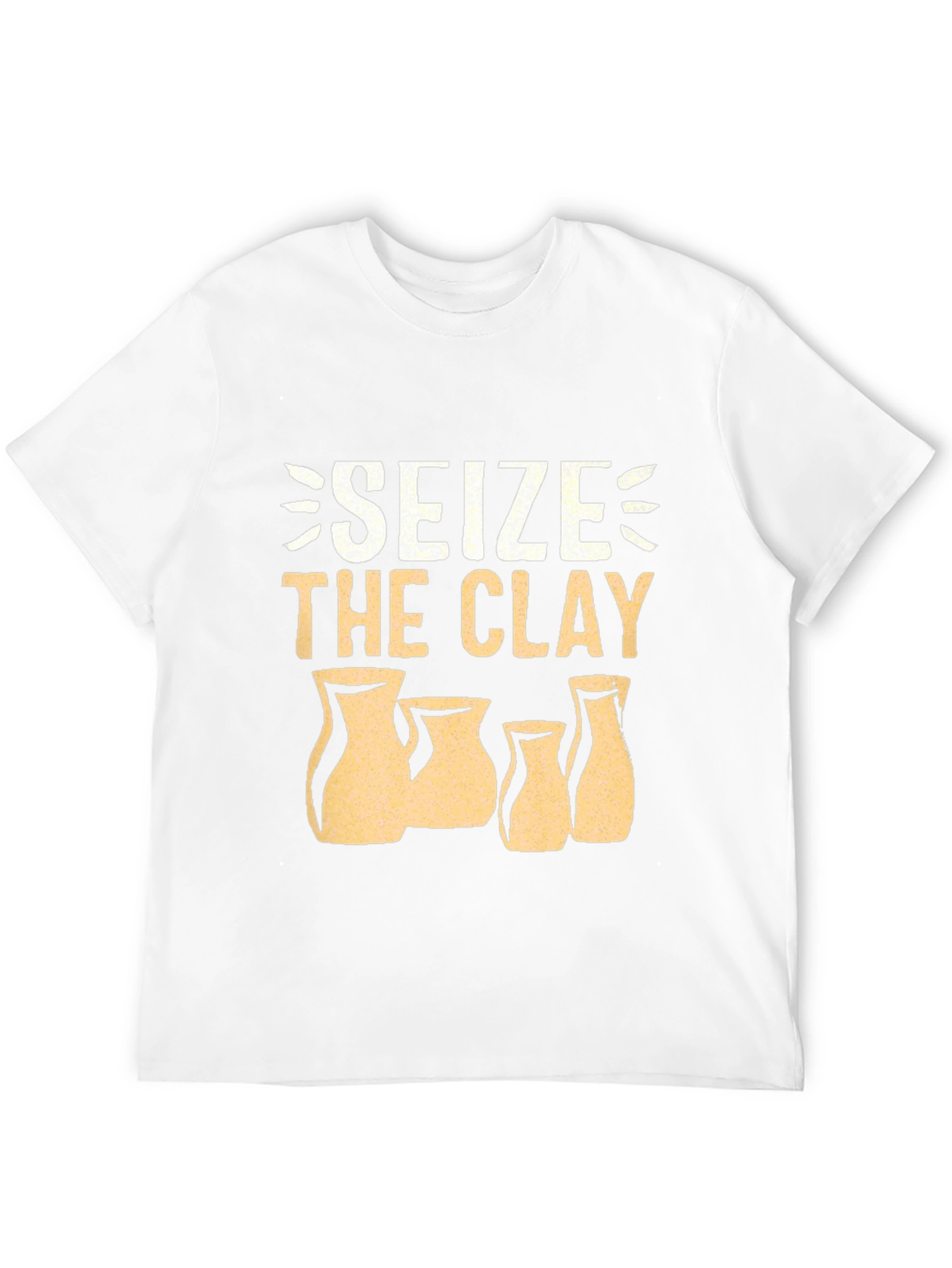 Seize the Clay Black T-Shirt Pottery Lover Tee