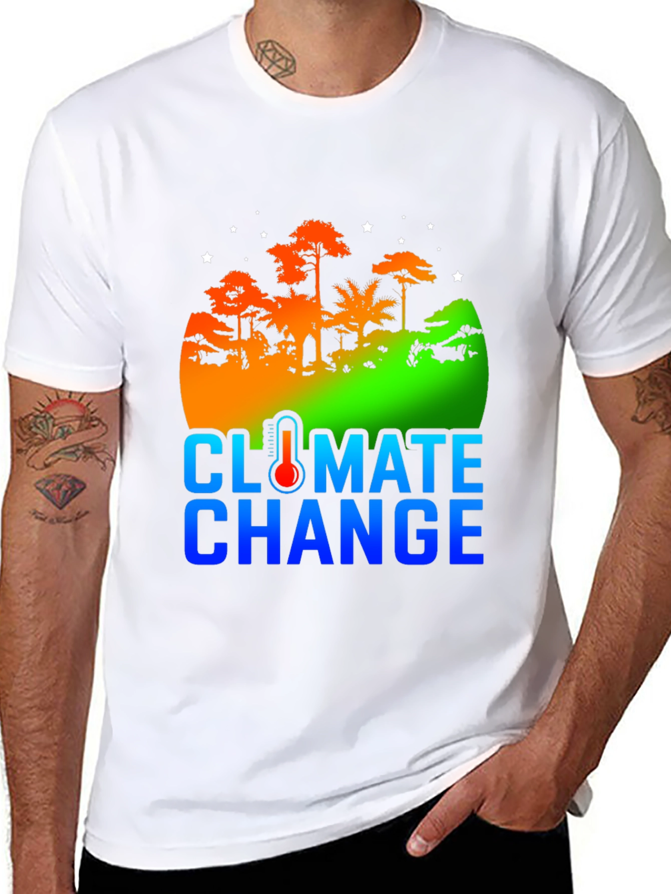 Climate Change Graphic T-Shirt