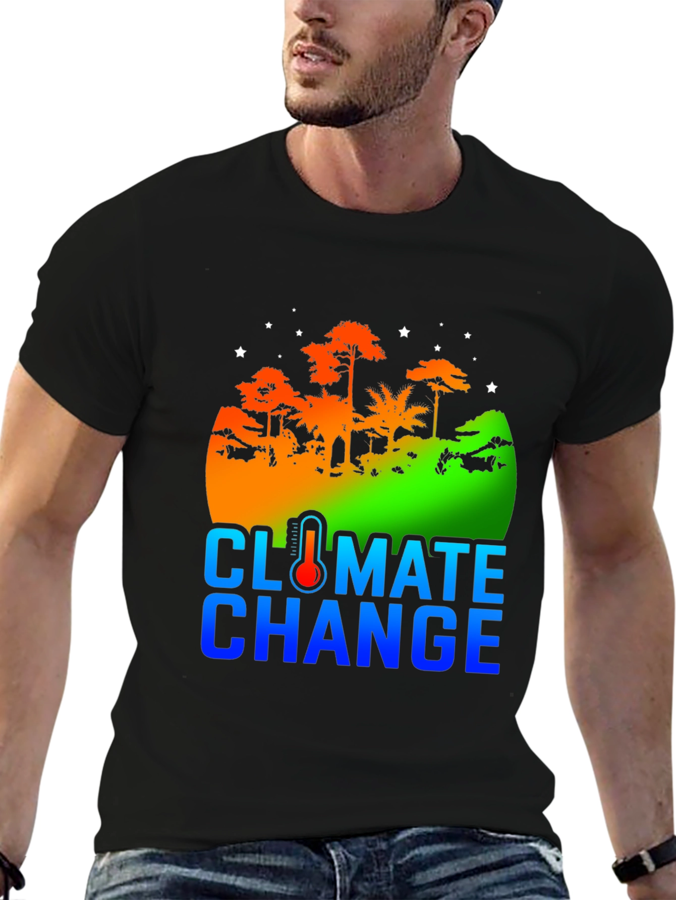 Climate Change Graphic T-Shirt
