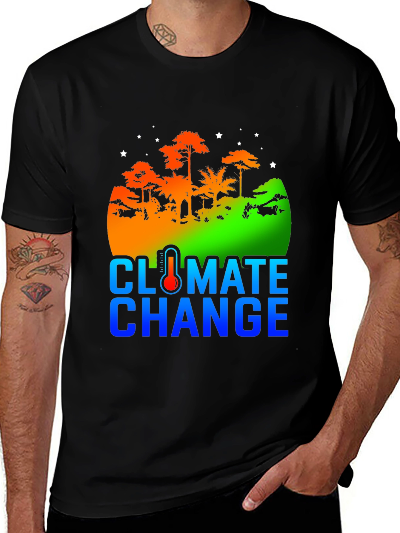 Climate Change Graphic T-Shirt