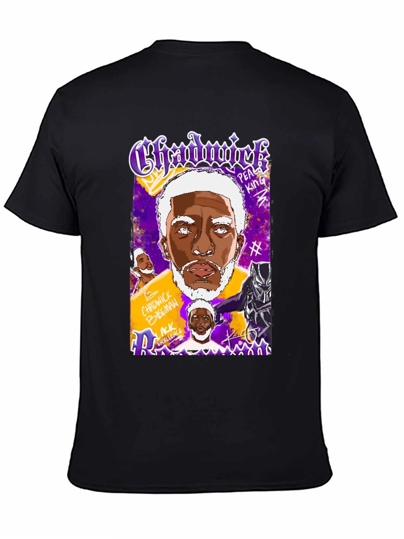 Chadwick Boseman Tribute T-Shirt - Black Panther