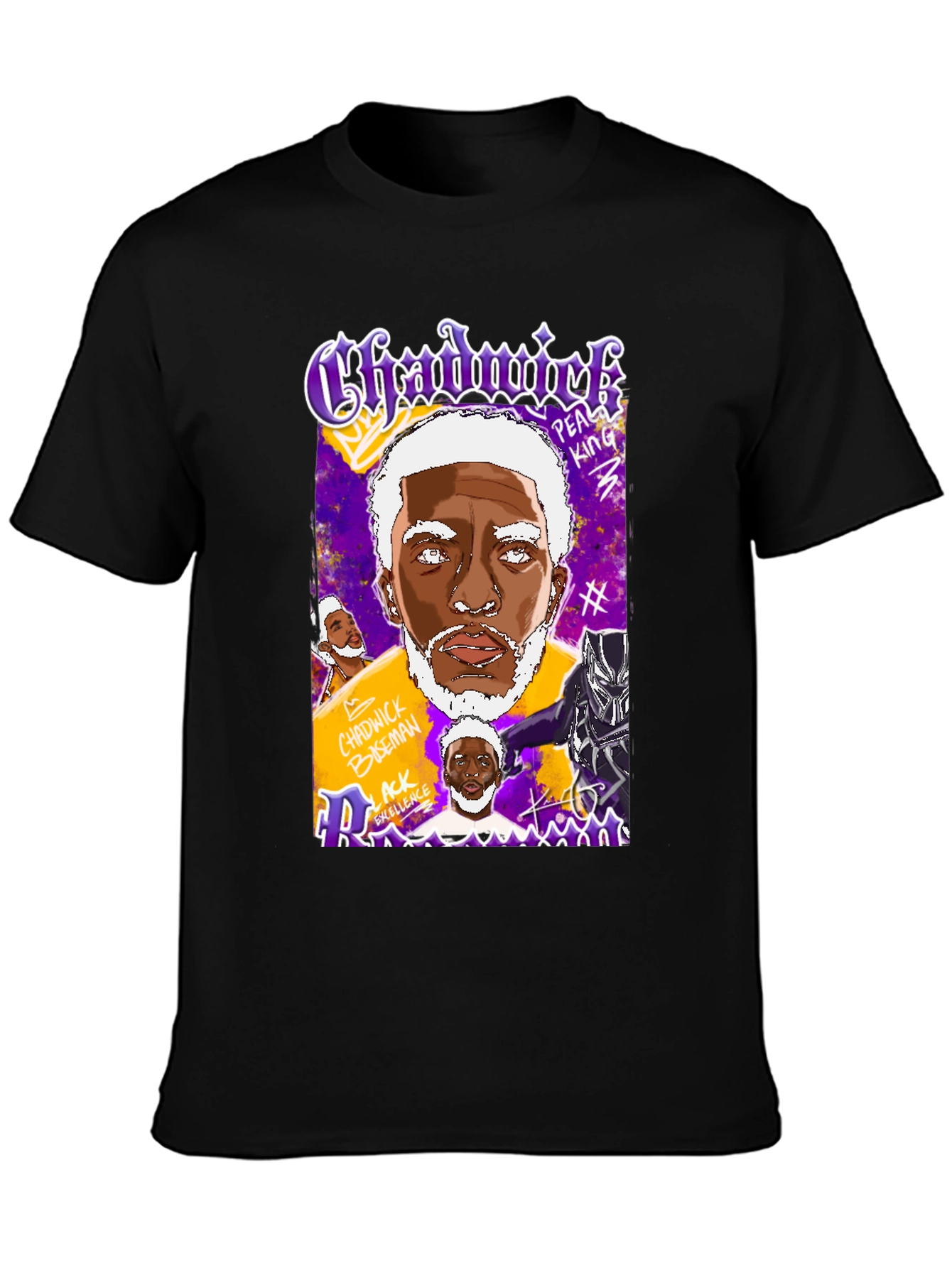 Chadwick Boseman Tribute T-Shirt - Black Panther