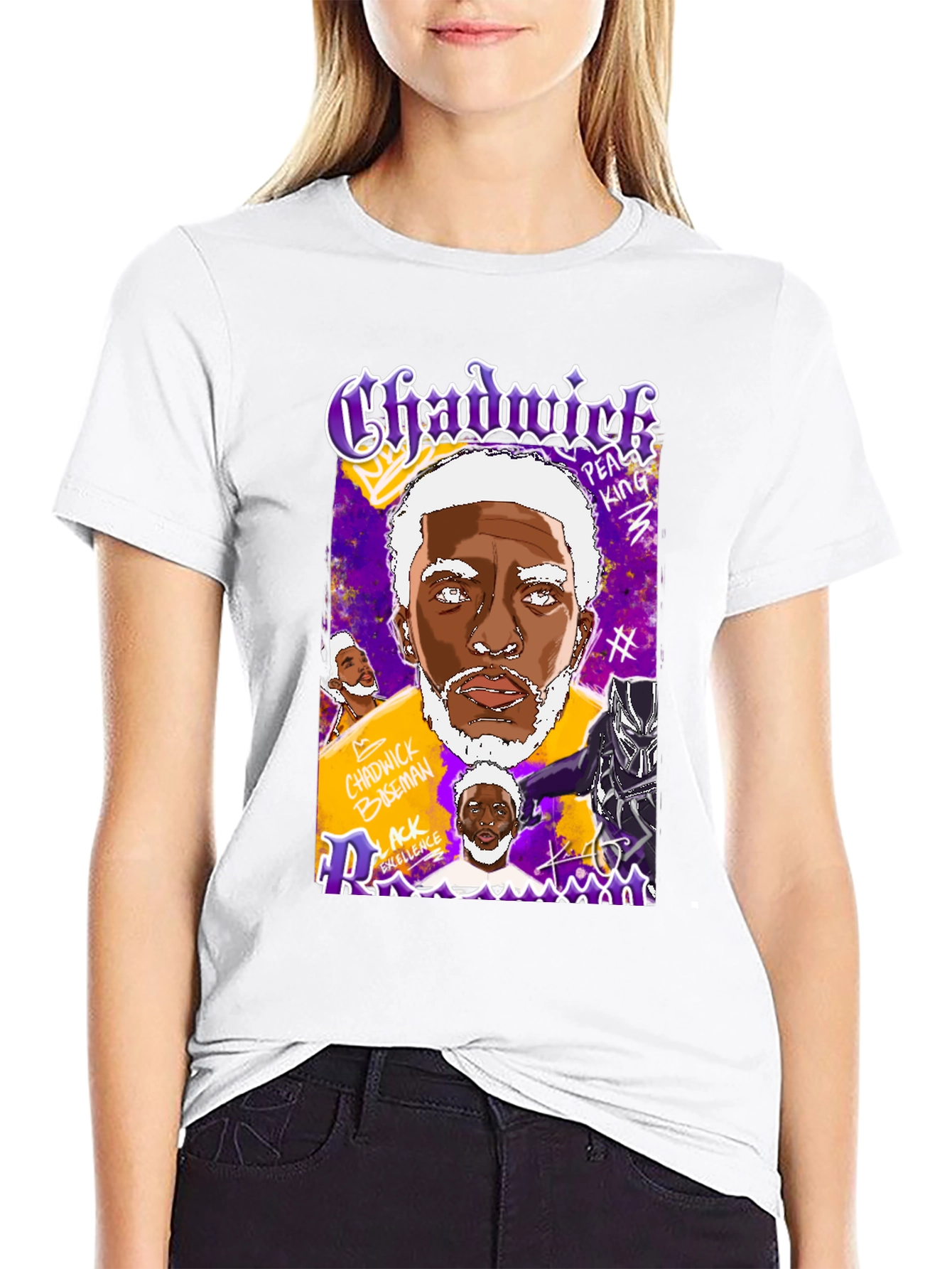 Chadwick Boseman Tribute T-Shirt - Black Panther