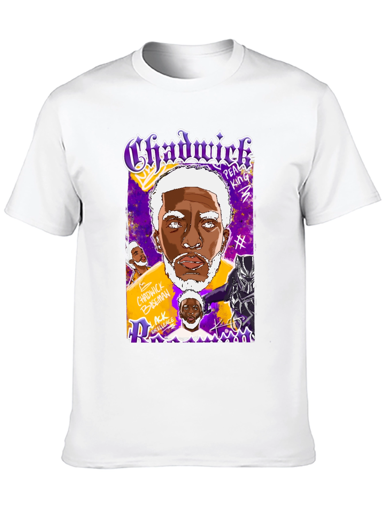 Chadwick Boseman Tribute T-Shirt - Black Panther