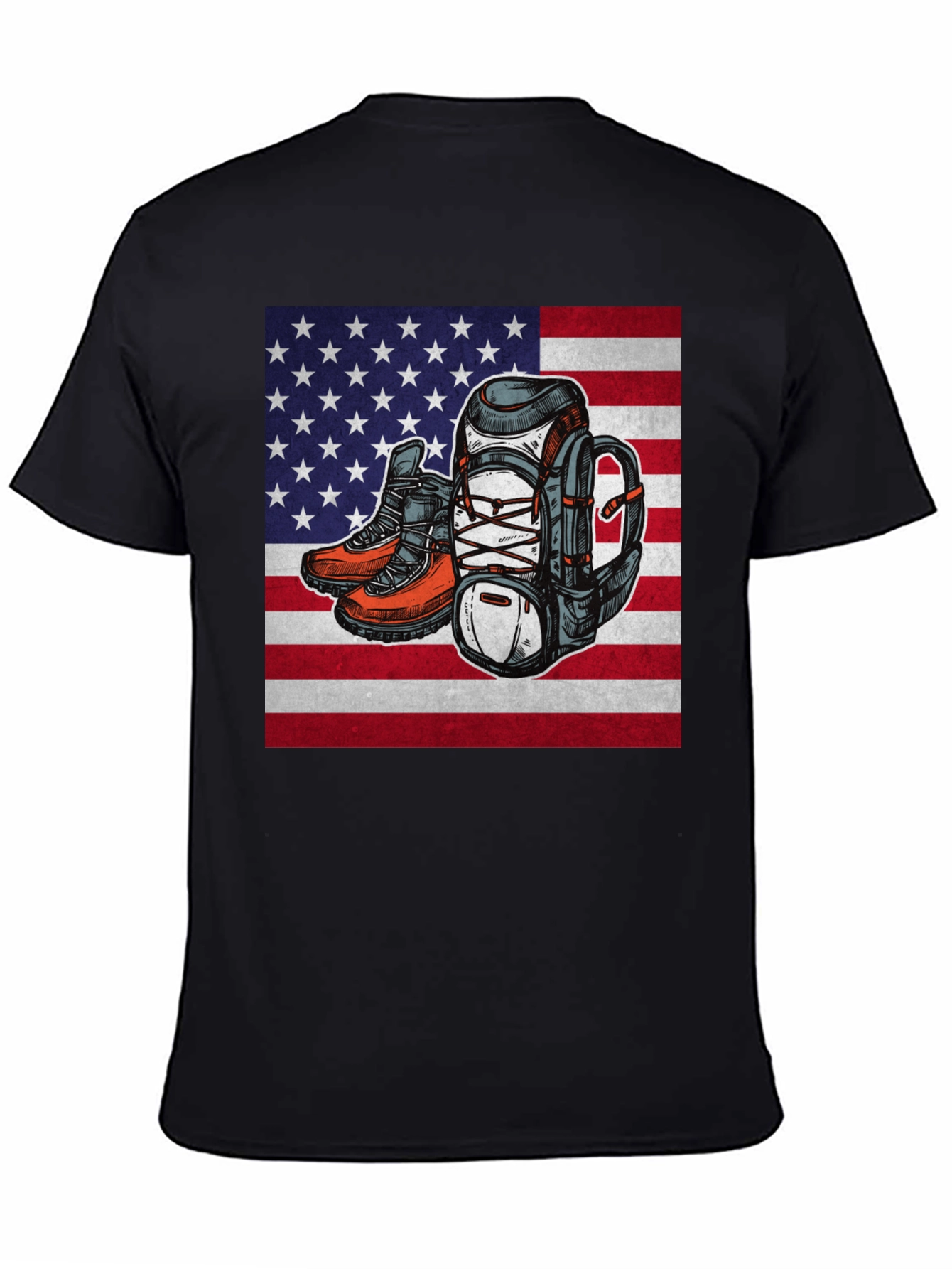 American Pride Hiking T-Shirt