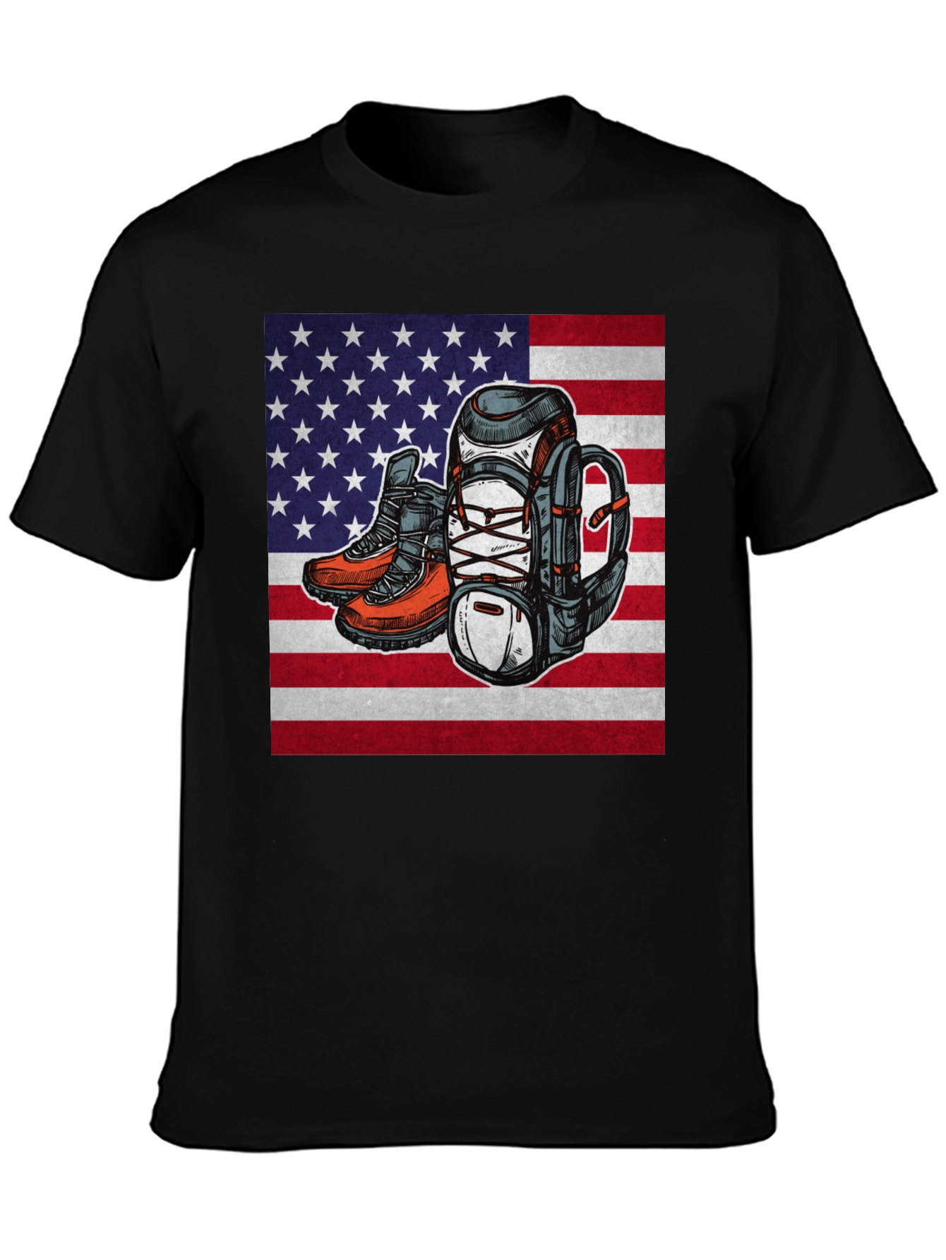 American Pride Hiking T-Shirt