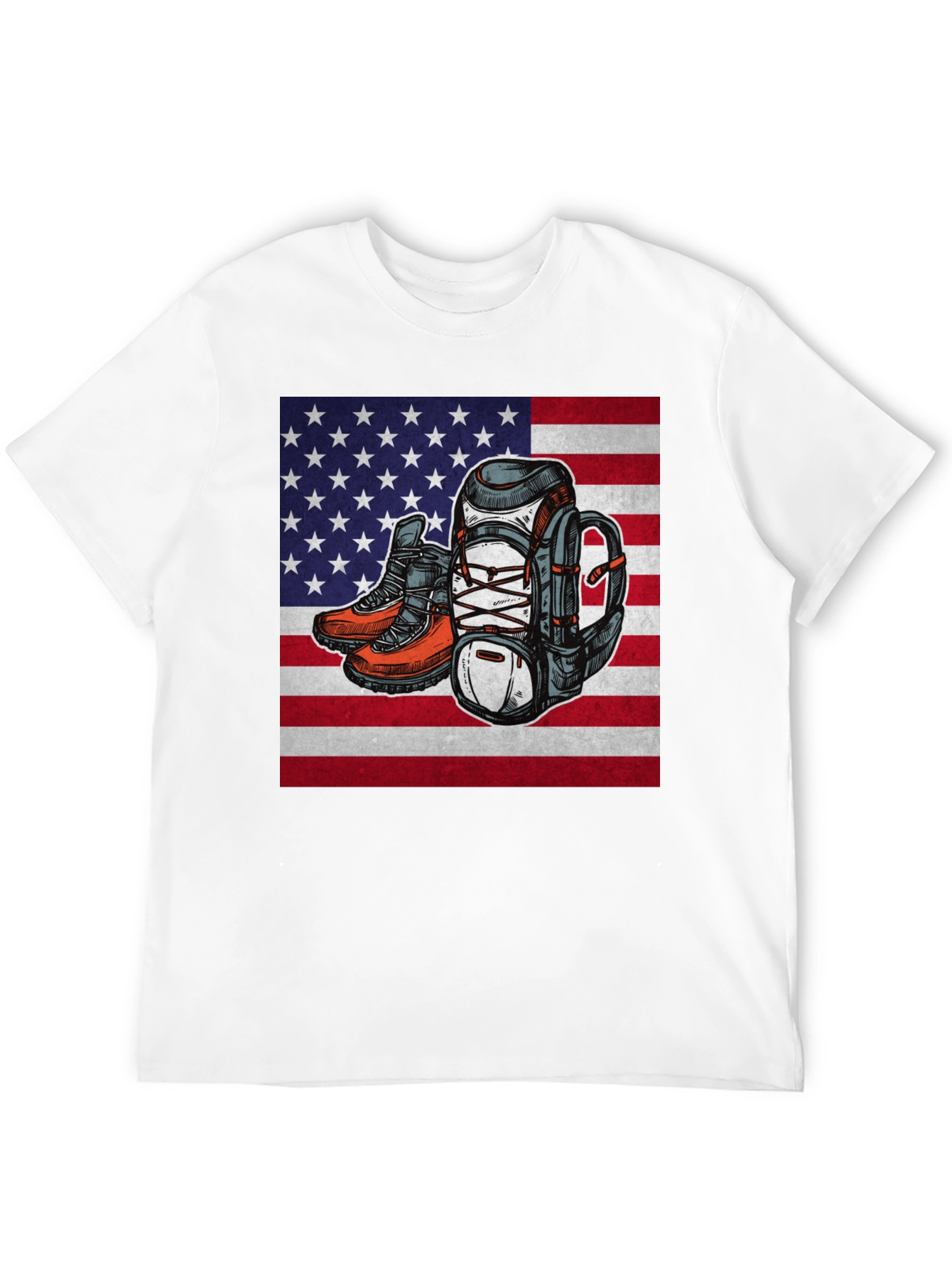 American Pride Hiking T-Shirt